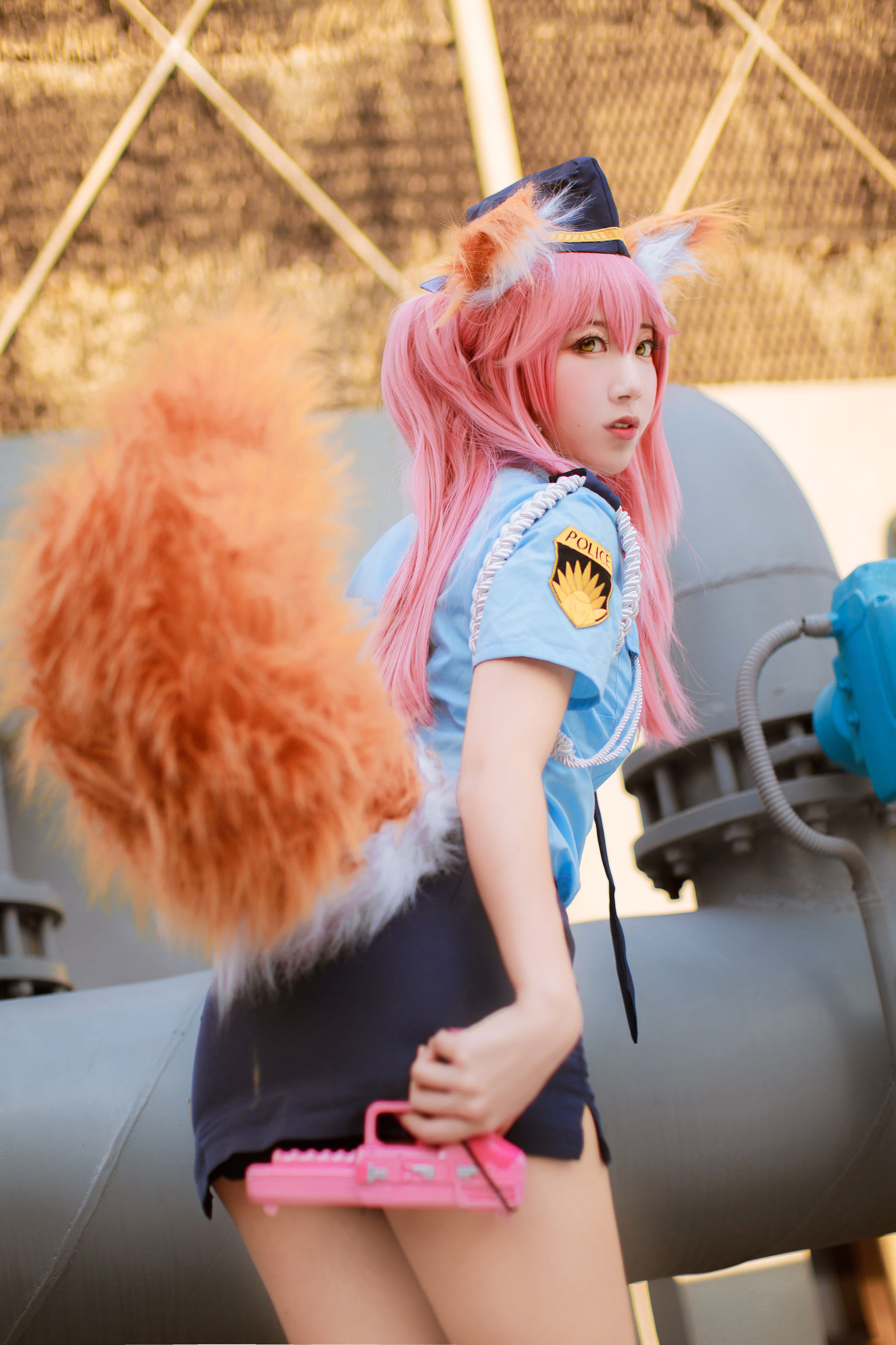 [Cosplay写真] 人气Coser黑川 - 玉藻前真爱