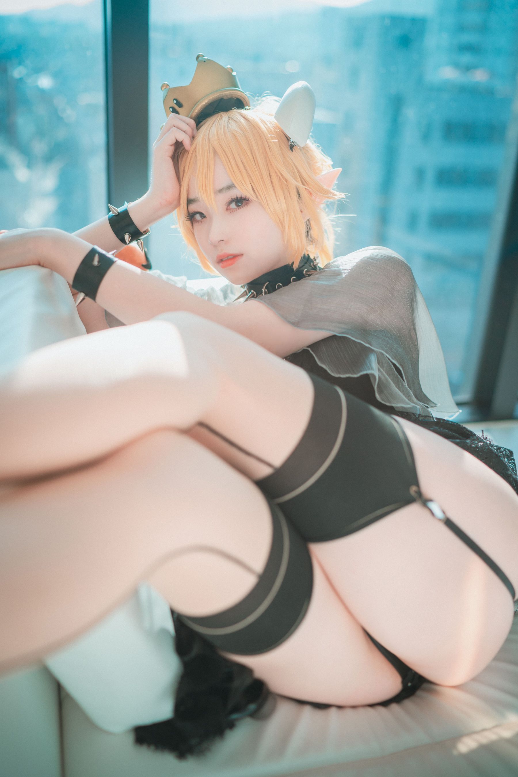 [DJAWA]  BamBi - Halloween with Bowsette 写真套图