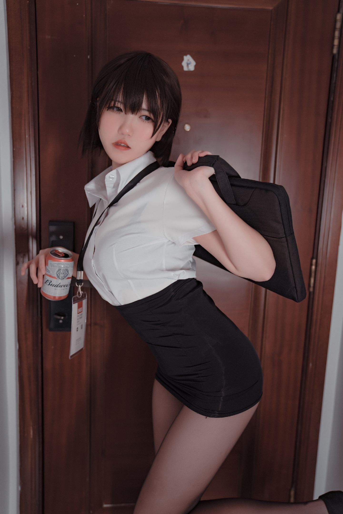 鬼马少女阿薰kaOri 黑丝OL