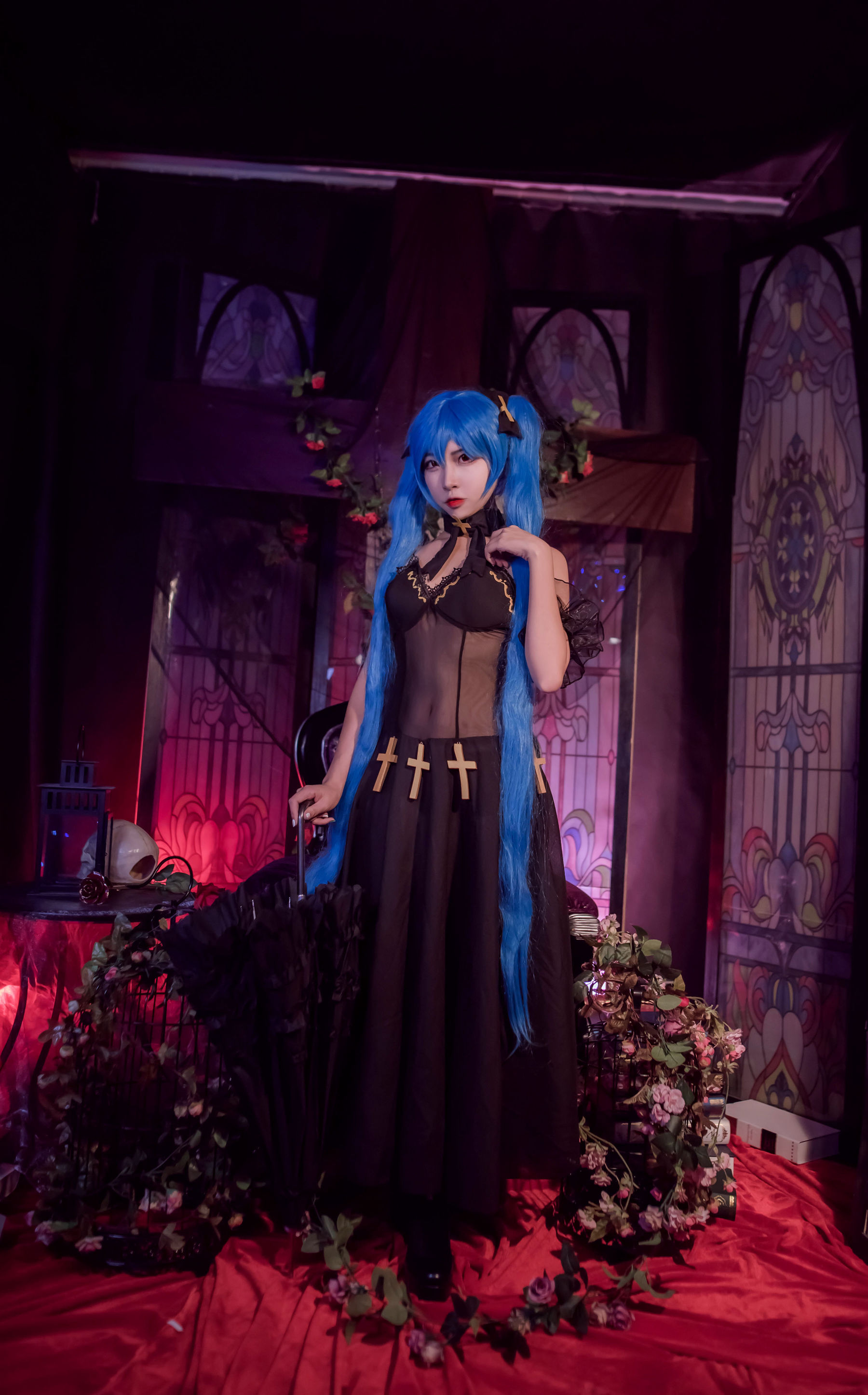 [Cosplay写真] 人气Coser二佐Nisa - 初音