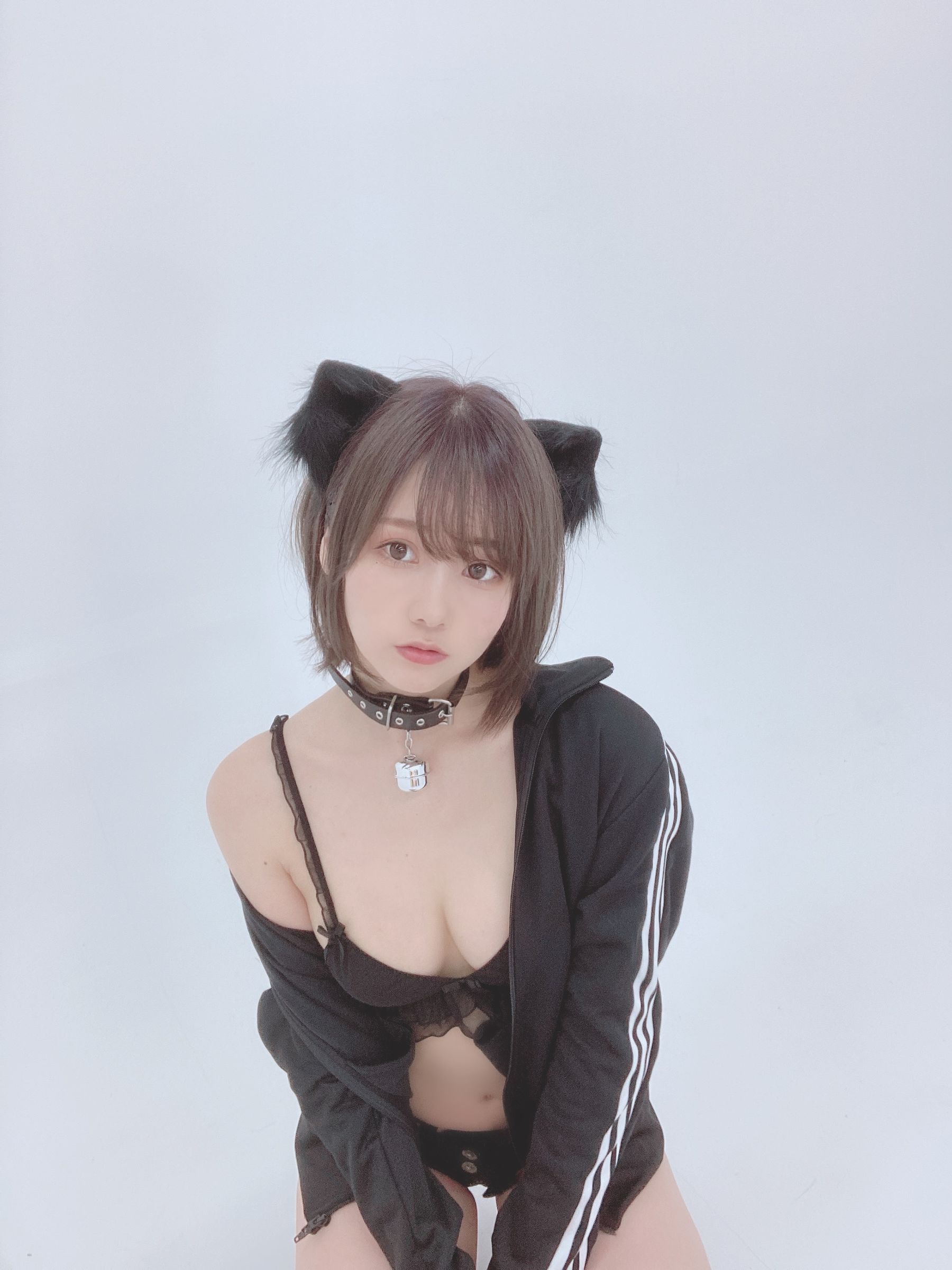 [网红COSER] 日本甜美COSERけんけん[fantia] 2020.08 黒猫