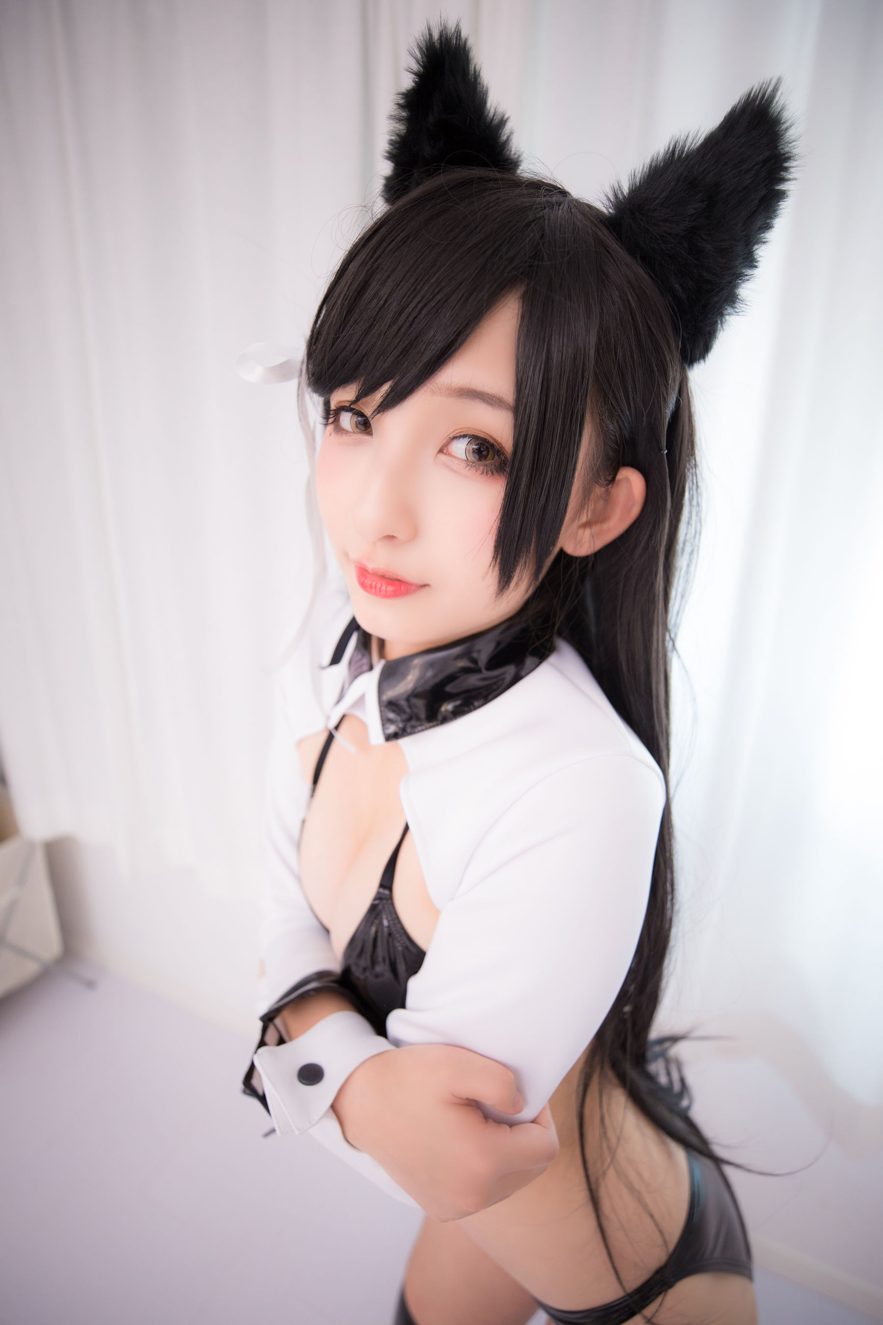 [萝莉COS] 神楽板真冬 ATAGO-LATEX VER (胶袜)