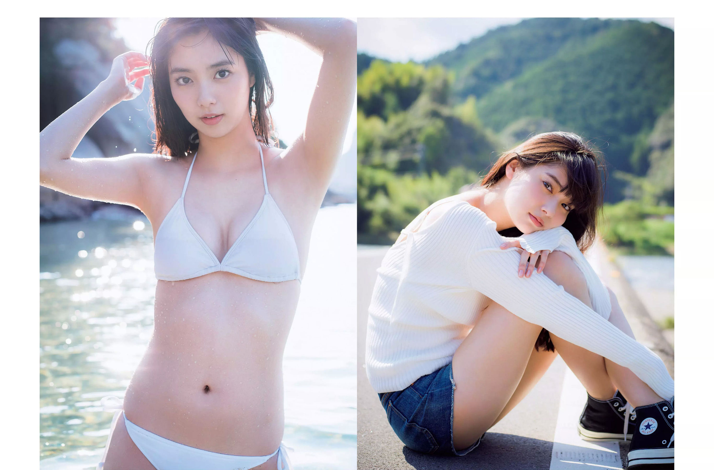 [FLASH] 2018.06.19 桃月なしこ 新川優愛 渡辺万美 小島藤子 仲村美海