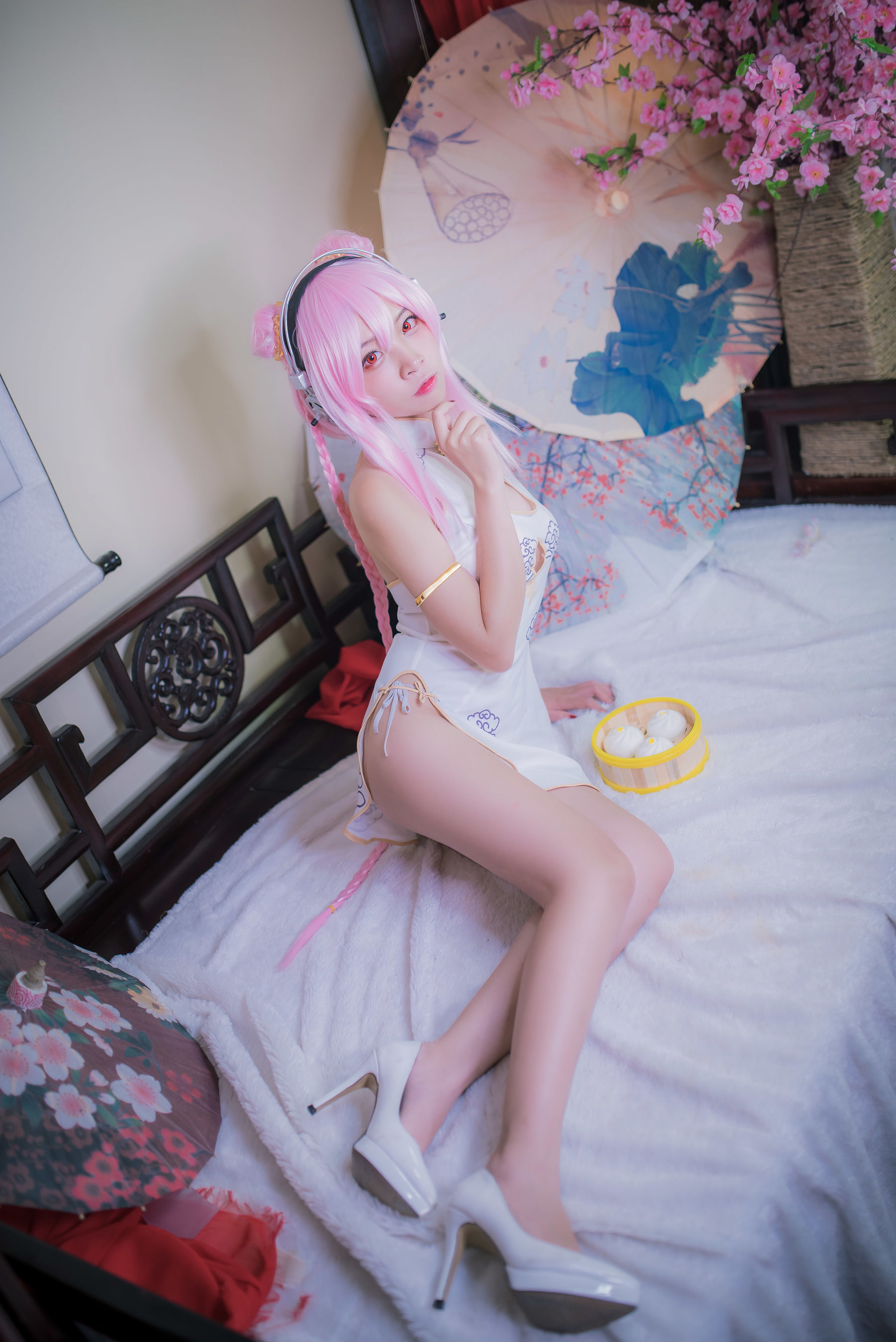 [Cosplay写真] 人气Coser二佐Nisa - 索尼子旗袍