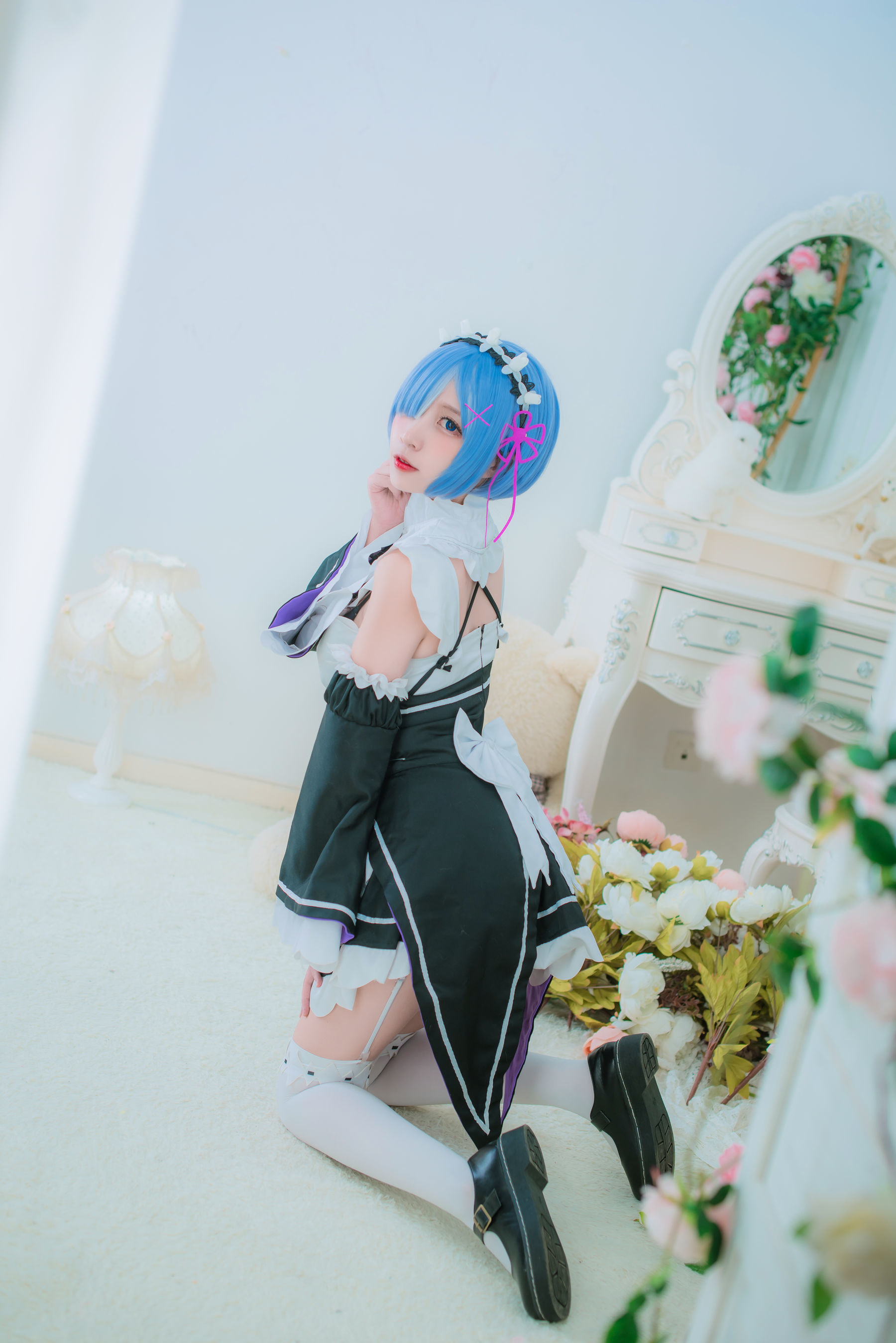人气Coser二佐Nisa 蕾姆女仆