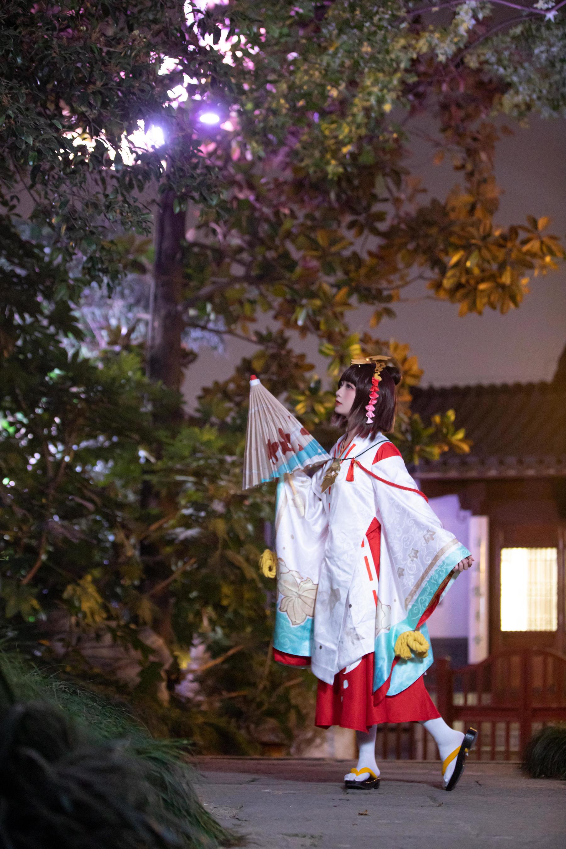 [Cosplay写真] 动漫博主弦音sic - 阴阳师 神乐