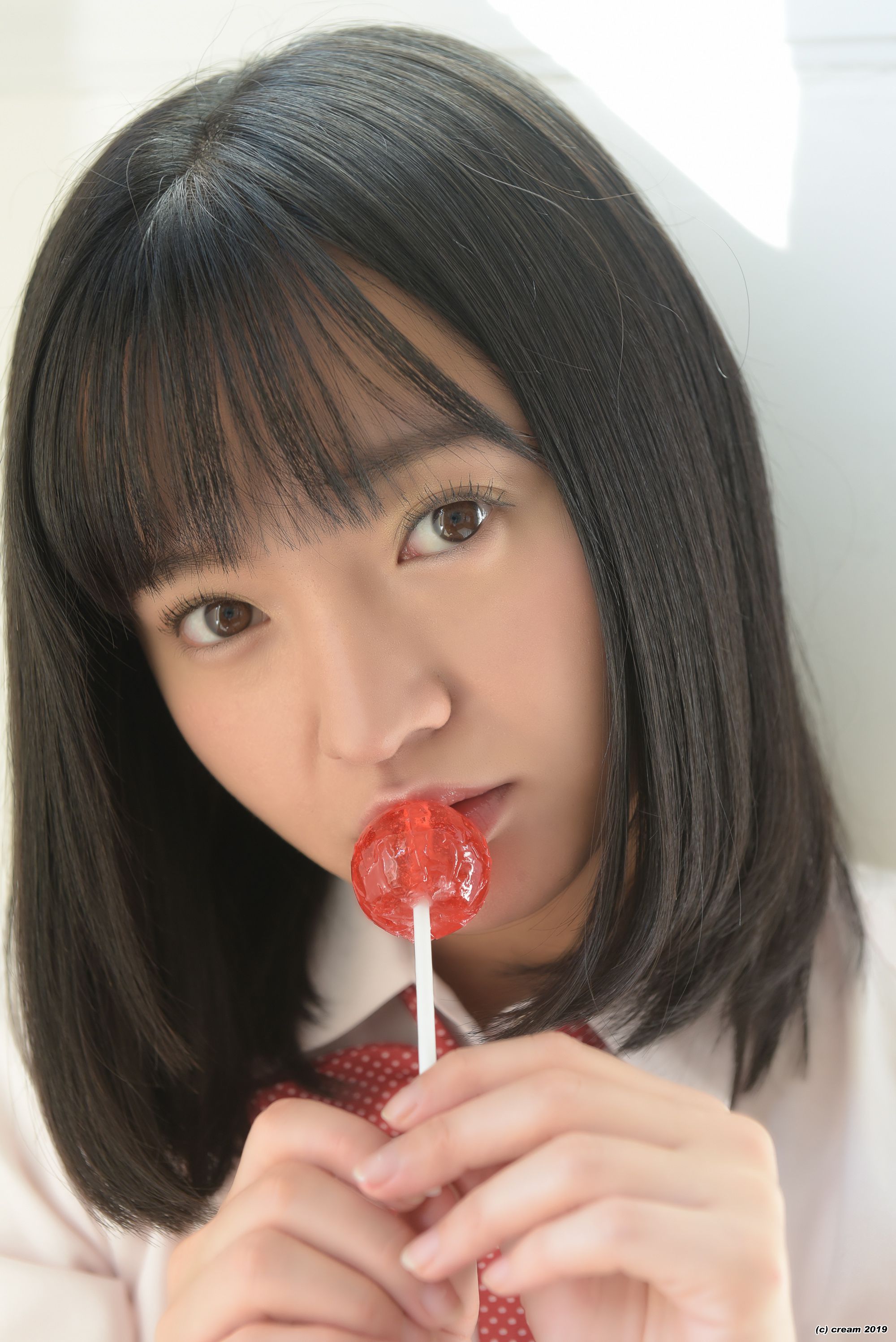 [LOVEPOP] Ayana Nishinaga 西永彩奈 Ayana Stripes - (Cream) - PPV
