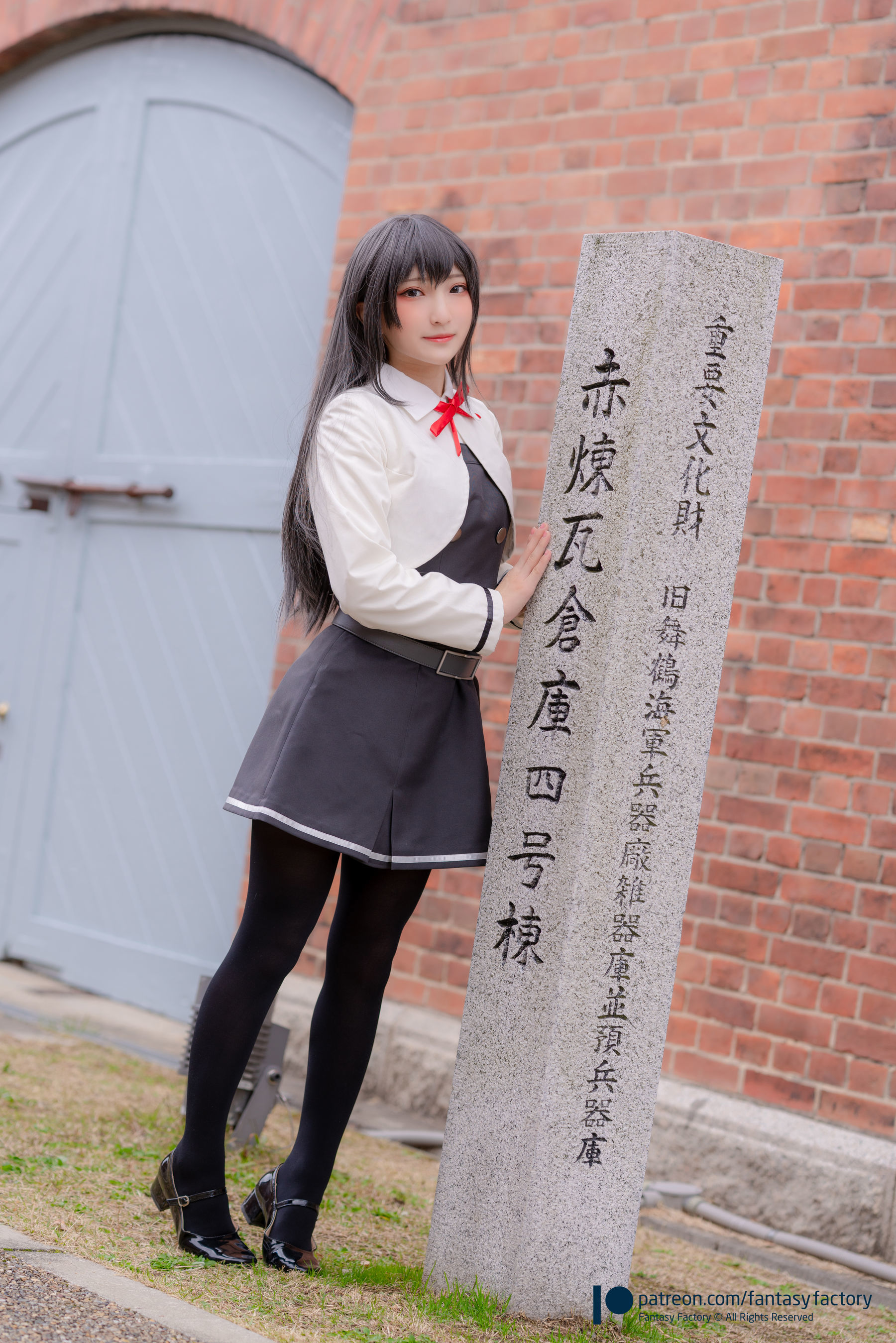 [COS福利] 小丁Cosplay 2020.01 [Fantasy Factory] 黑丝 和服 JK