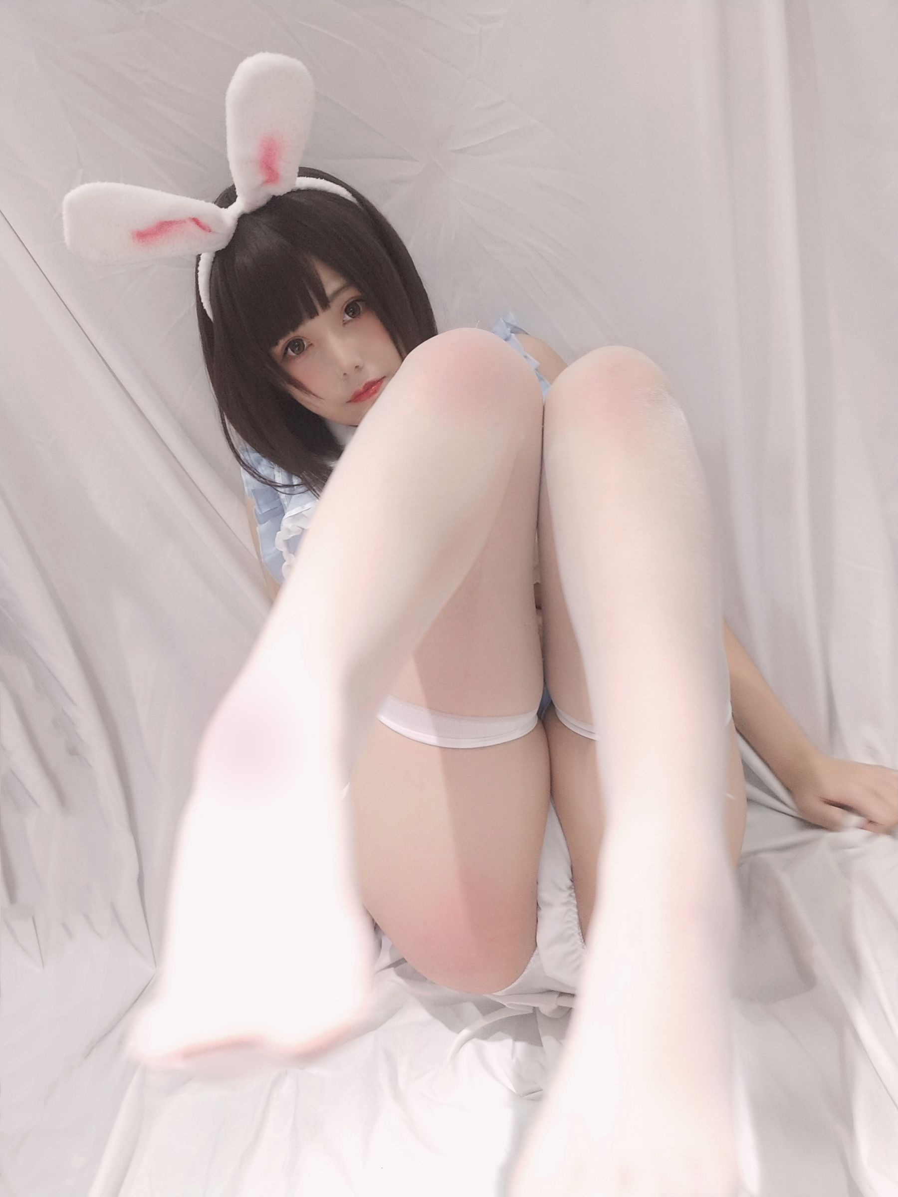 [Cosplay写真] 萌系小姐姐蜜汁猫裘 - 小白兔自拍
