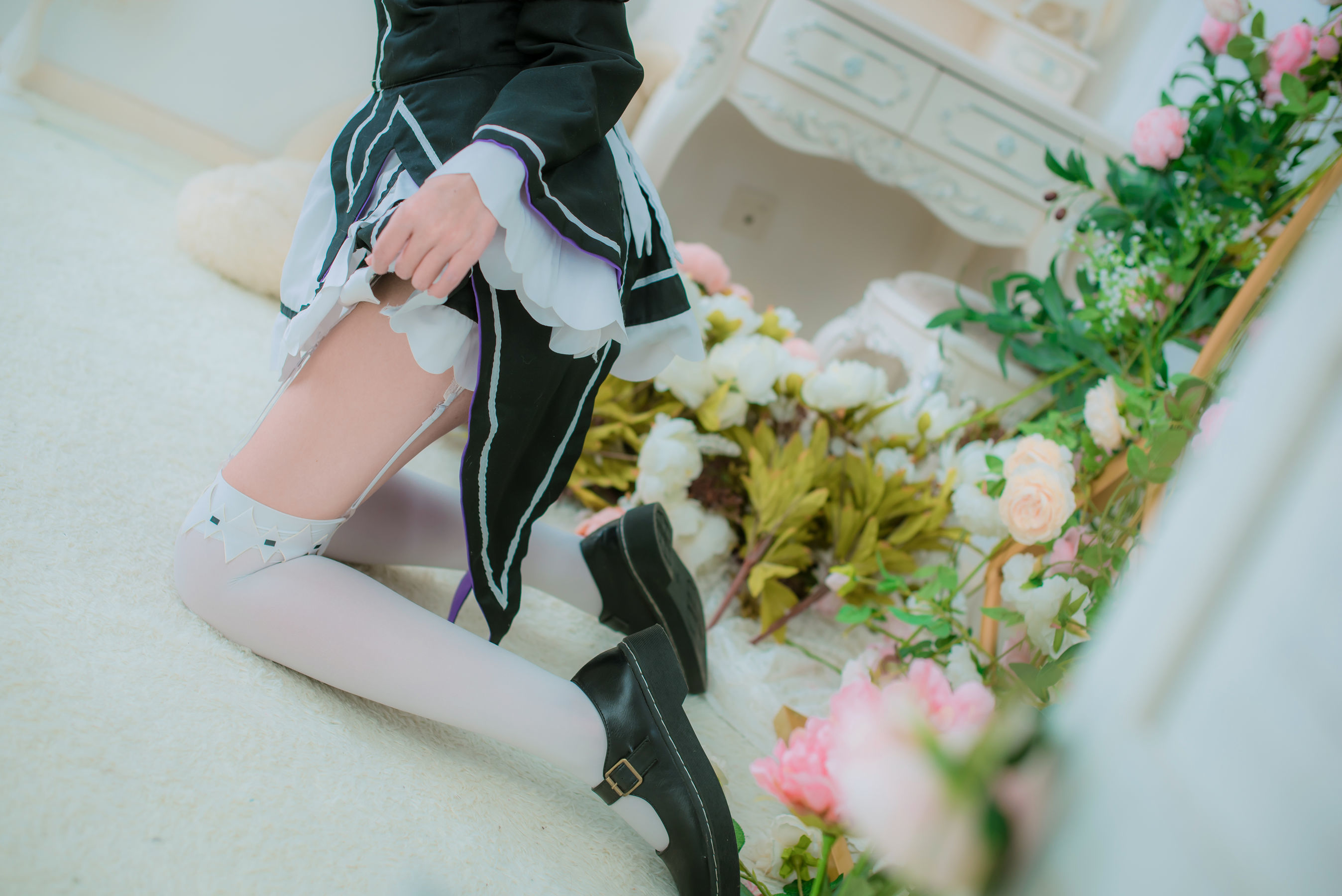 人气Coser二佐Nisa 蕾姆女仆