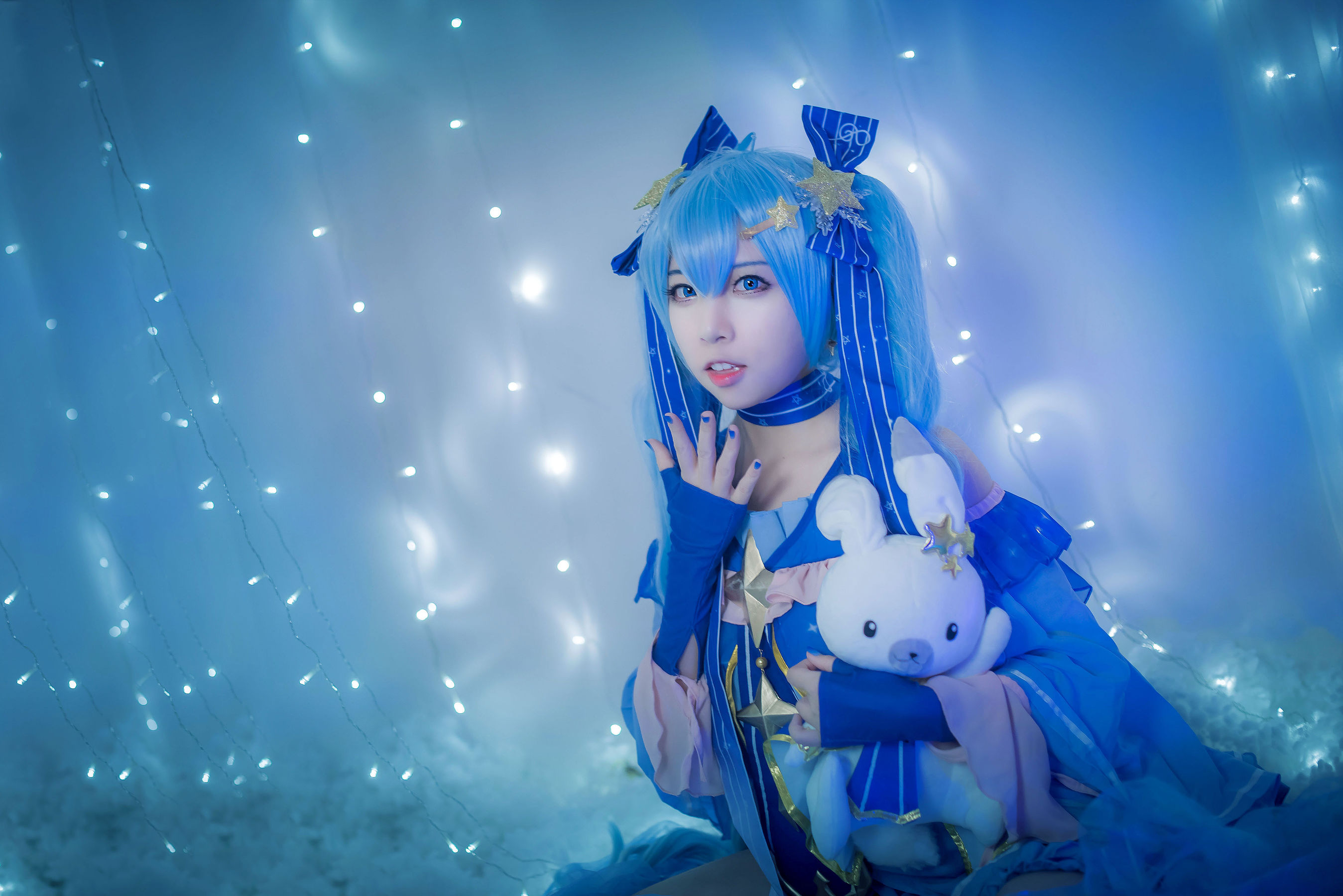 [Cosplay写真] 人气Coser二佐Nisa - 初音