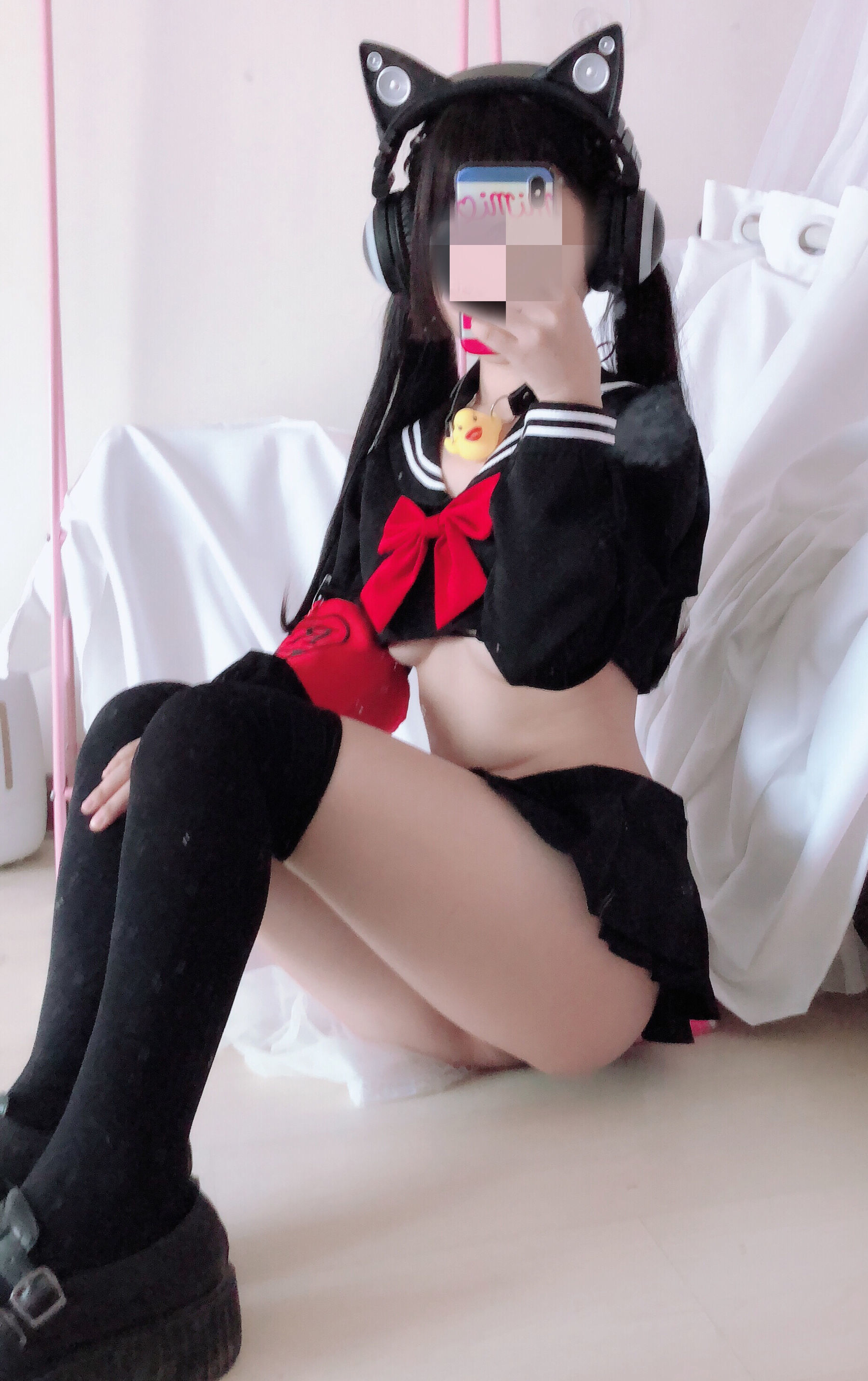 [网红COSER] 桜井宁宁 - 半乳制服