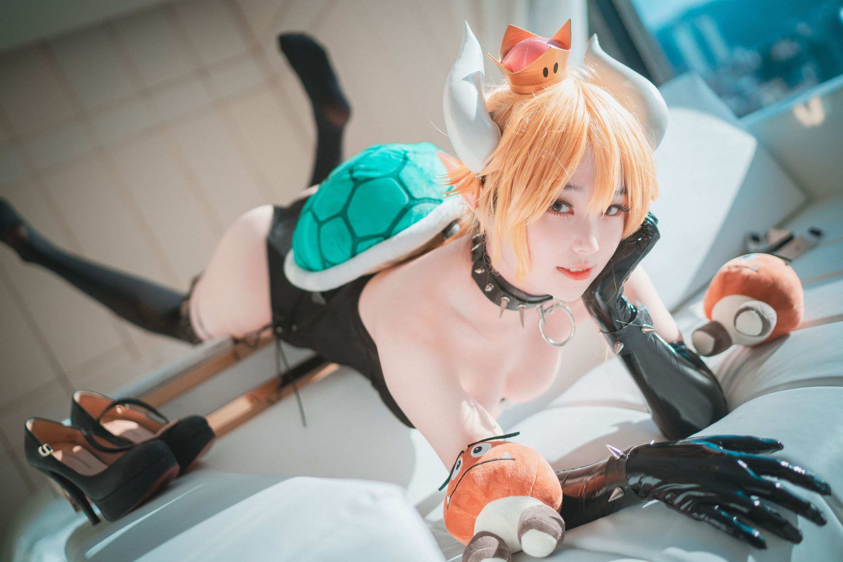 [DJAWA]  BamBi - Halloween with Bowsette 写真套图