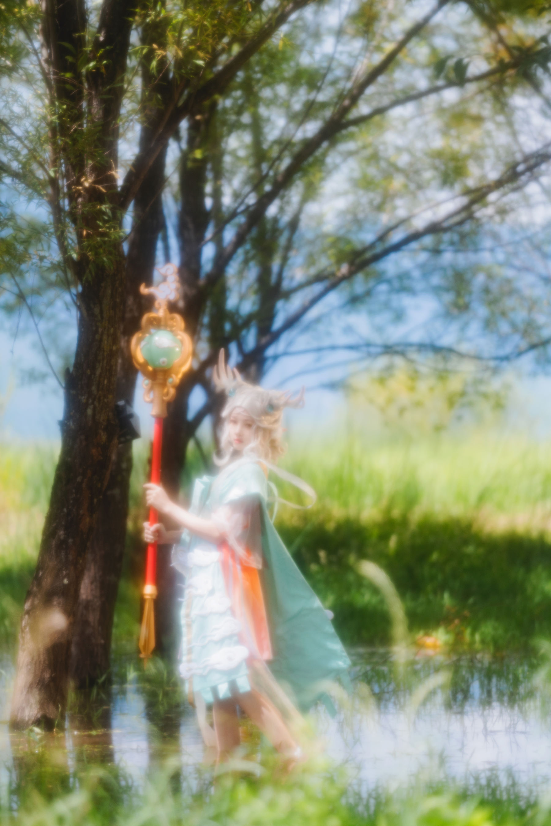 [网红COSER写真] 桜桃喵 - 小鹿