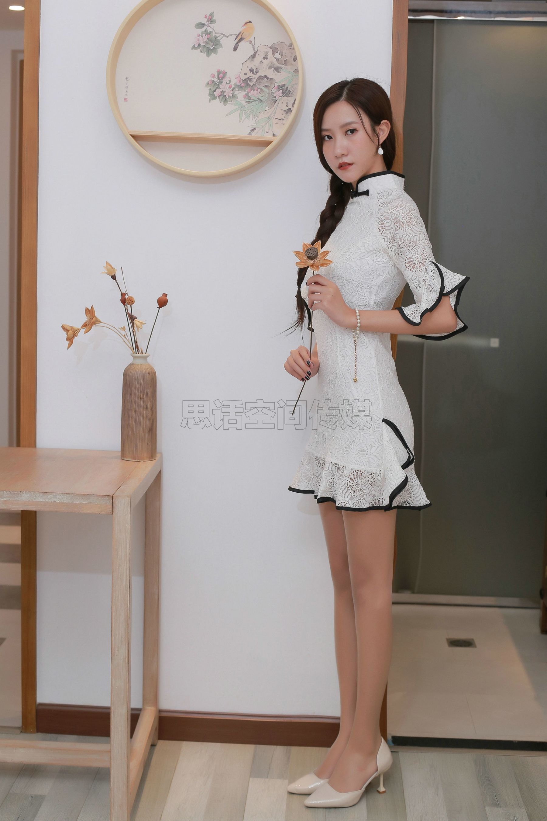 [思话SiHua] SH163 曦然 房间里的旗袍少女