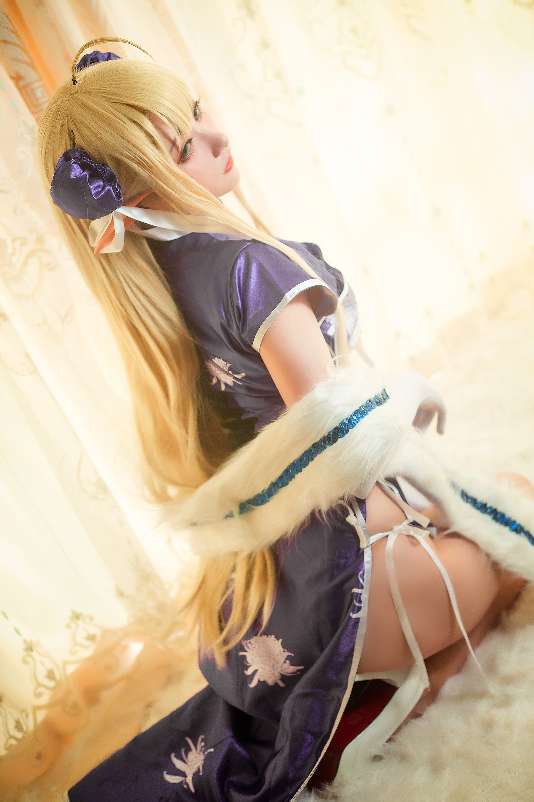 [网红COSER] 高颜值coser念念_D - 半人马旗袍