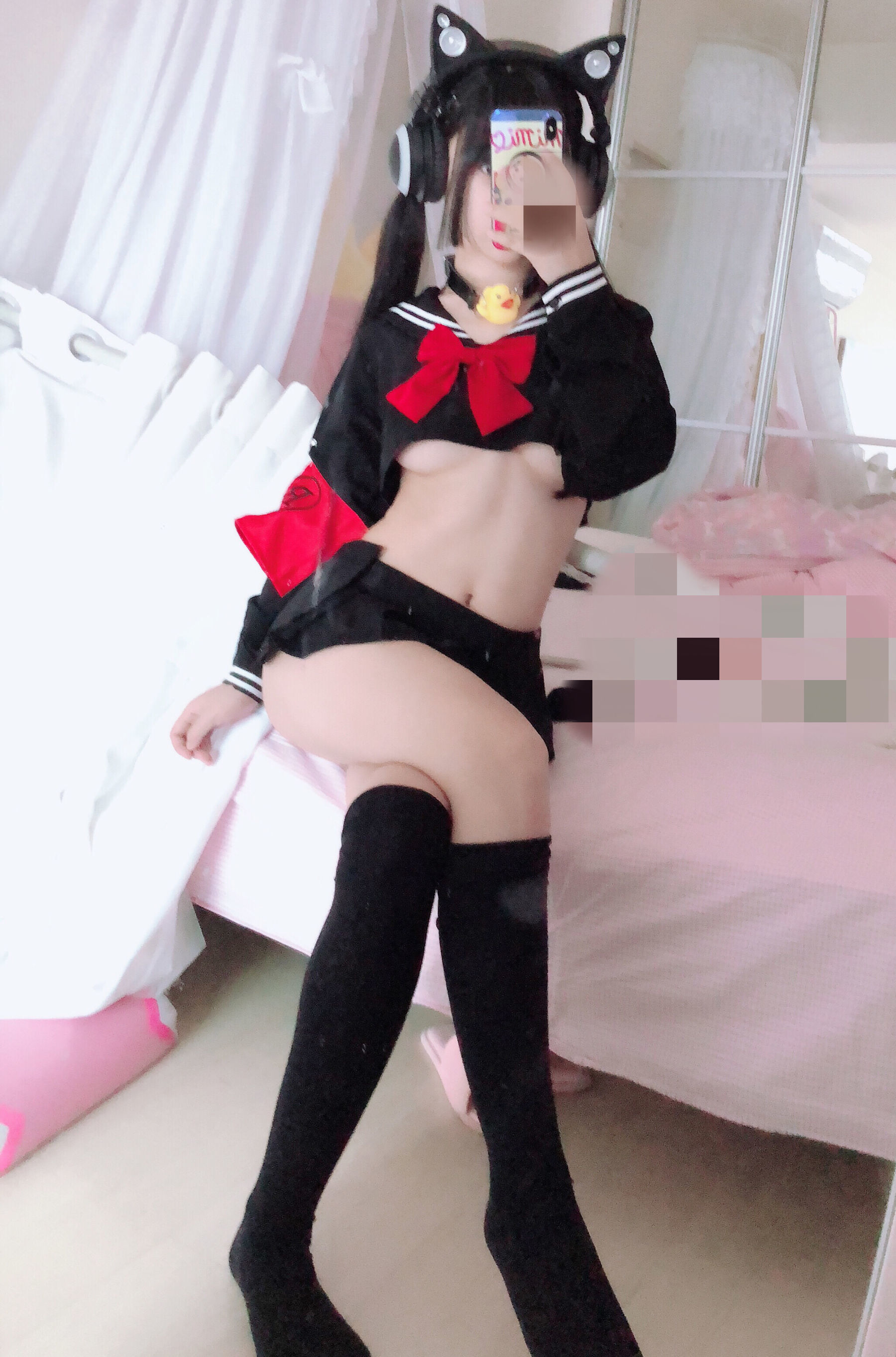 [网红COSER] 桜井宁宁 - 半乳制服