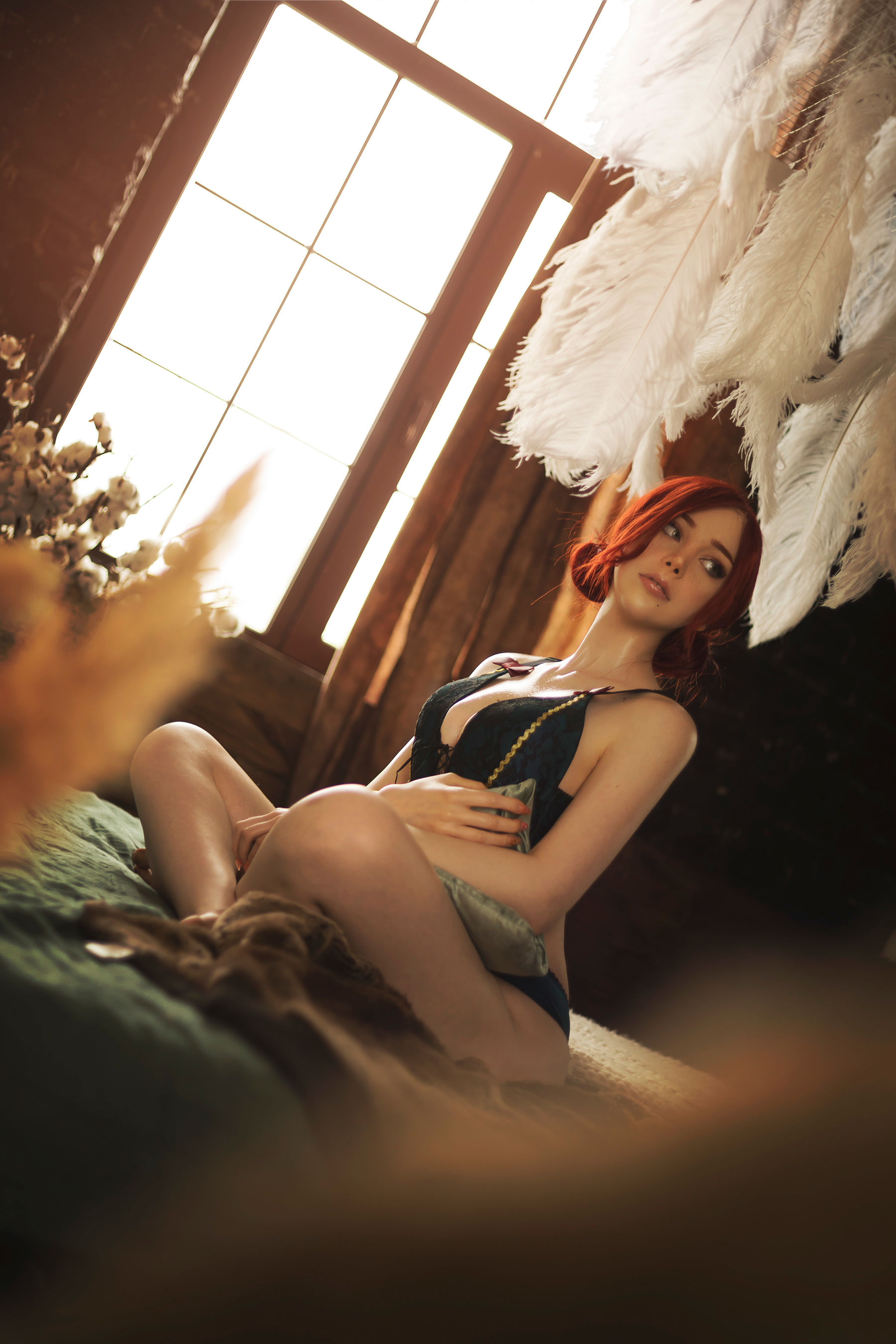 [COS福利] 国外美女SayaTheFox - Triss Merigold