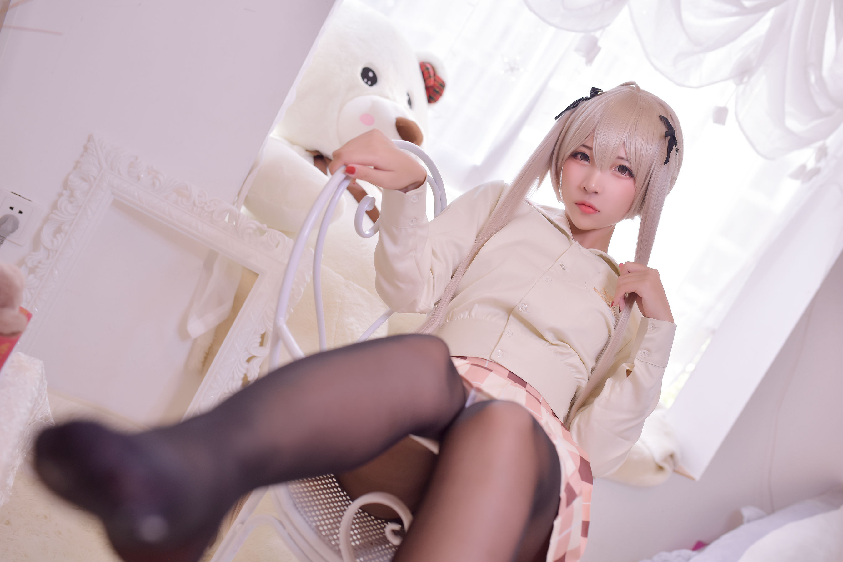 [Cosplay写真] 人气Coser二佐Nisa - 穹妹校服