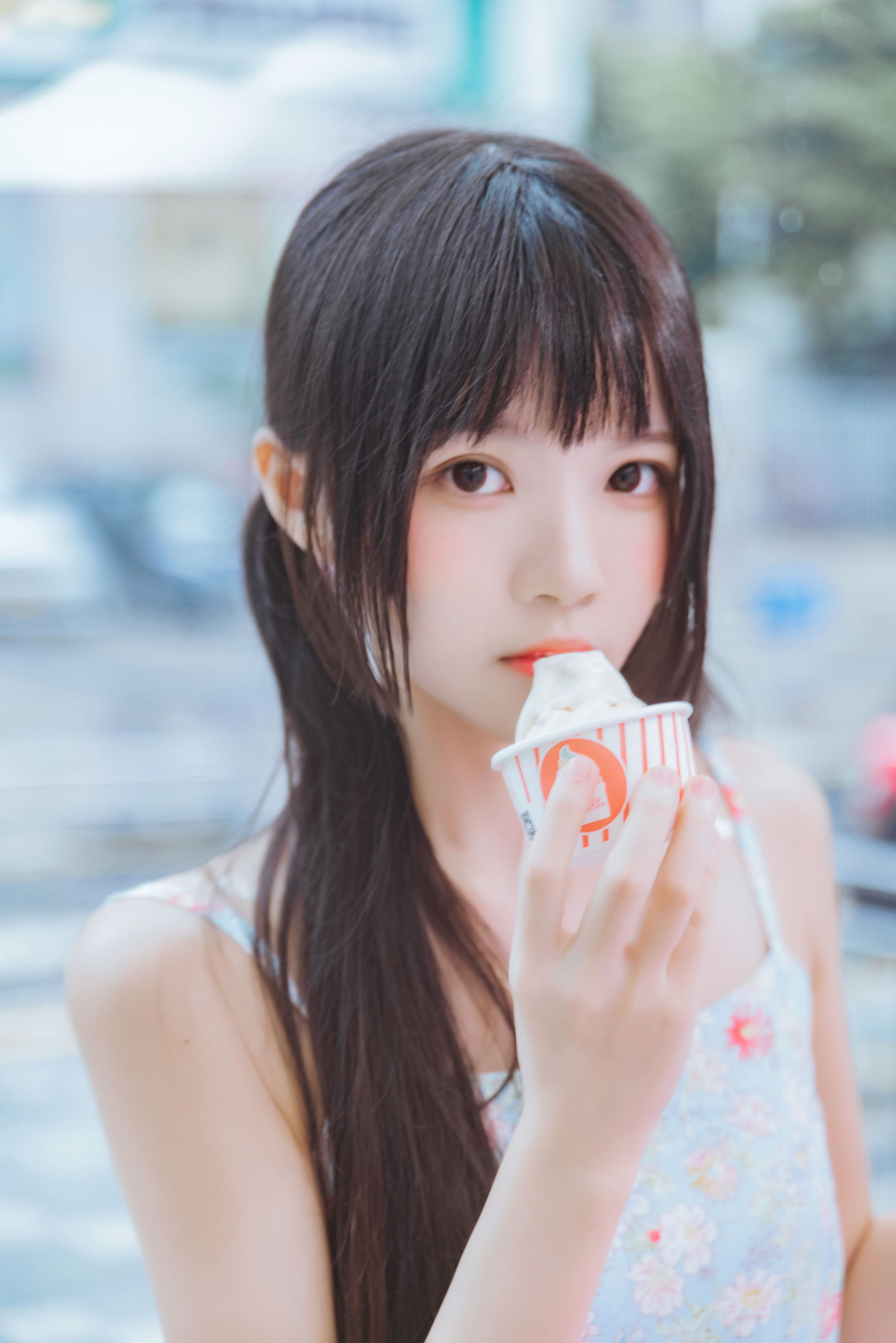 [COS福利] 桜桃喵 - 甜甜之冰淇淋