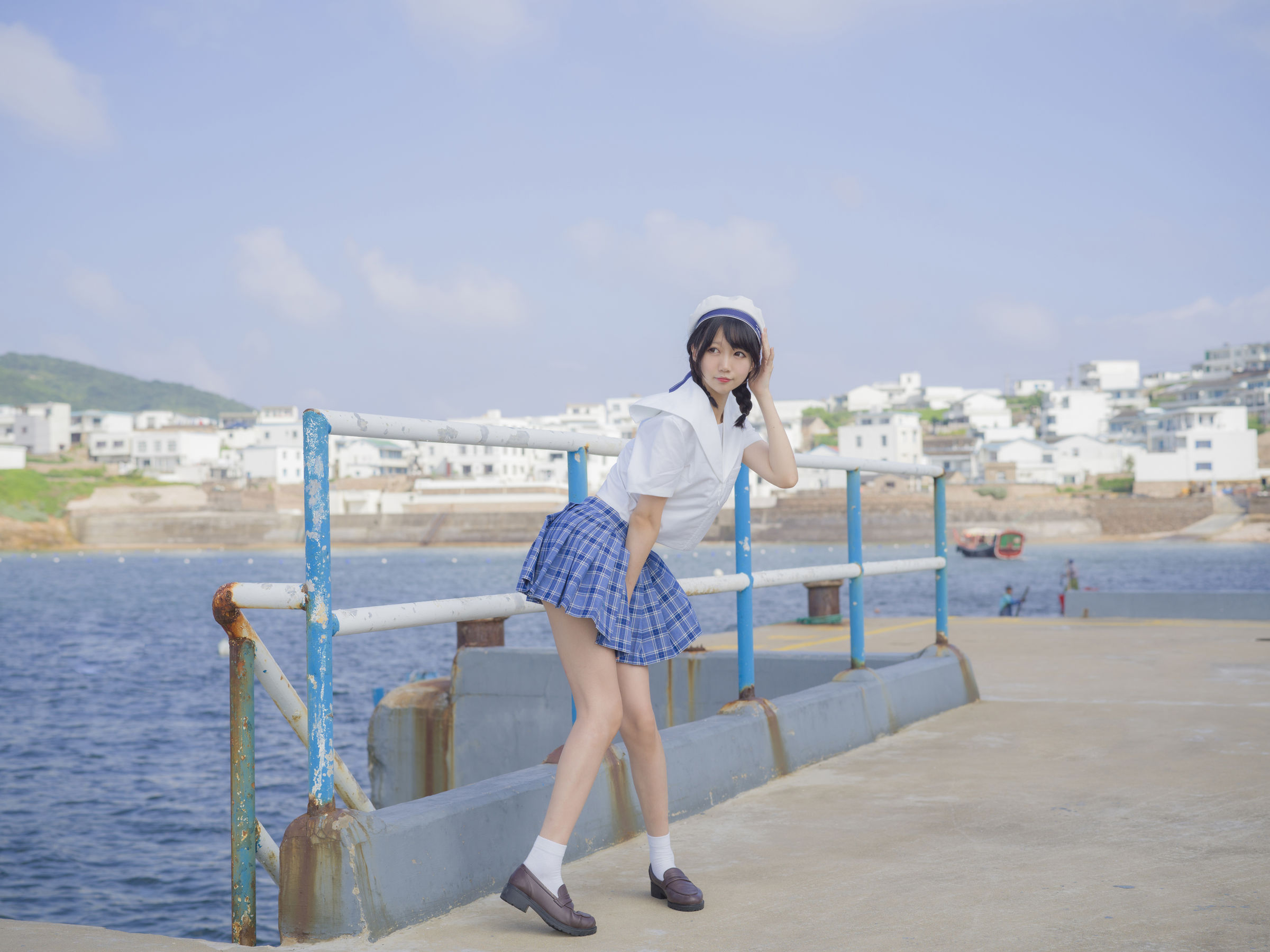 [Cosplay写真] NAGISA魔物喵 - 海风与少女