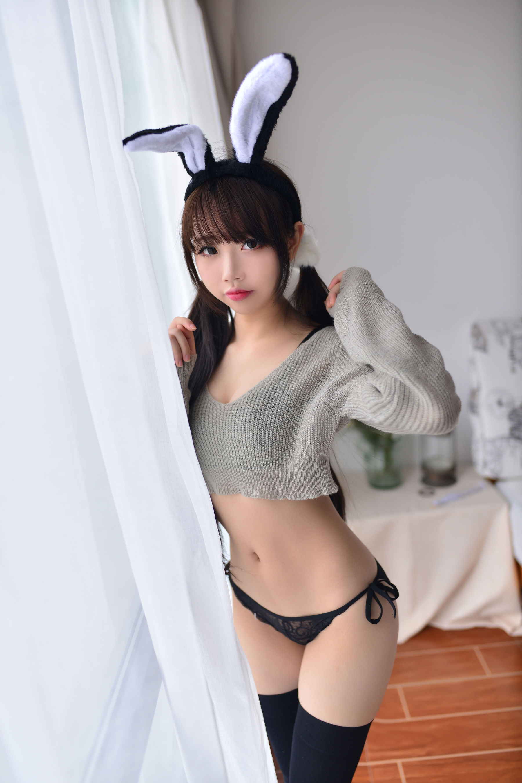 [Cosplay写真] Cos小姐姐雪琪 - 灰兔兔