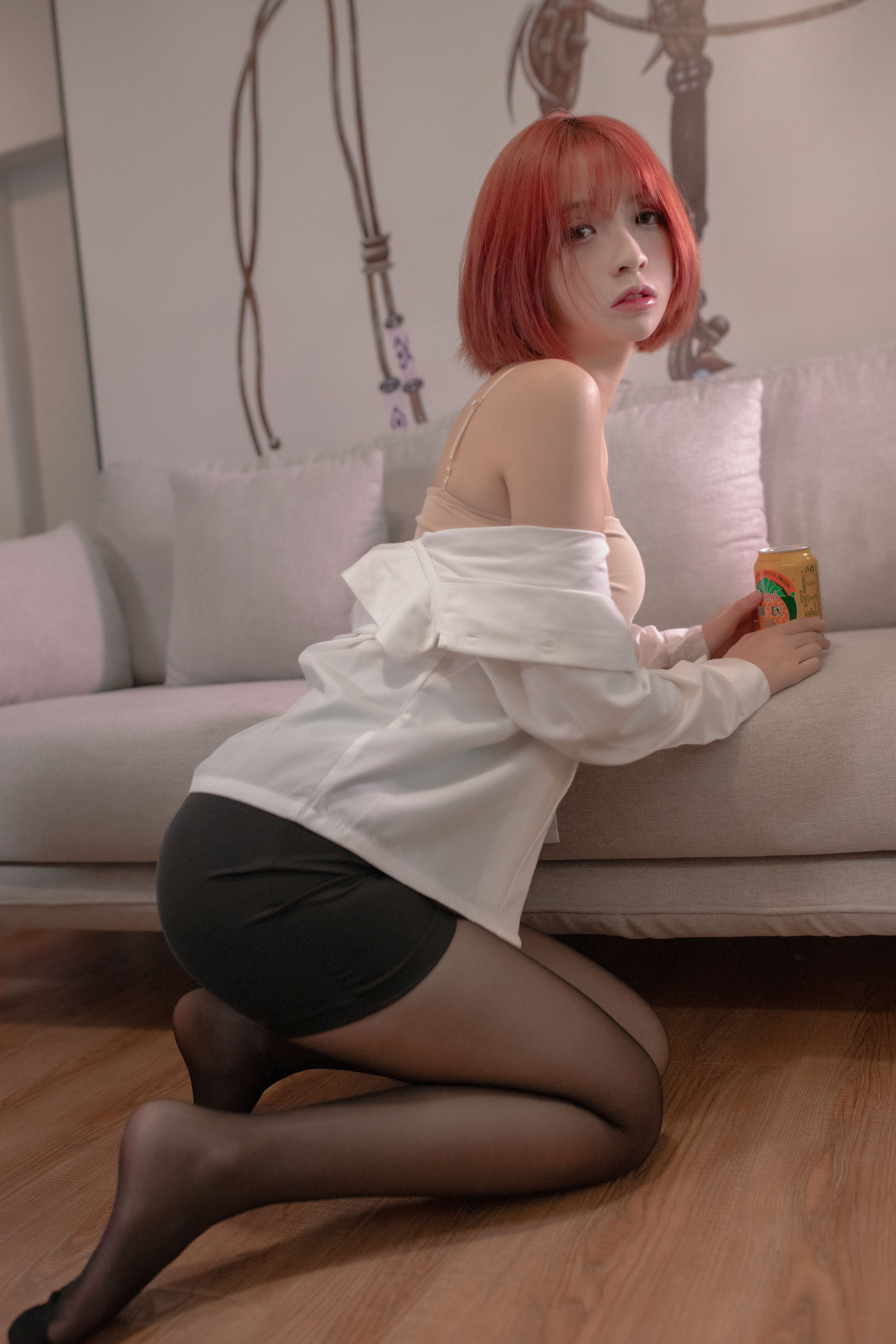 [Cosplay] 疯猫ss - OL真爱之黑丝OL