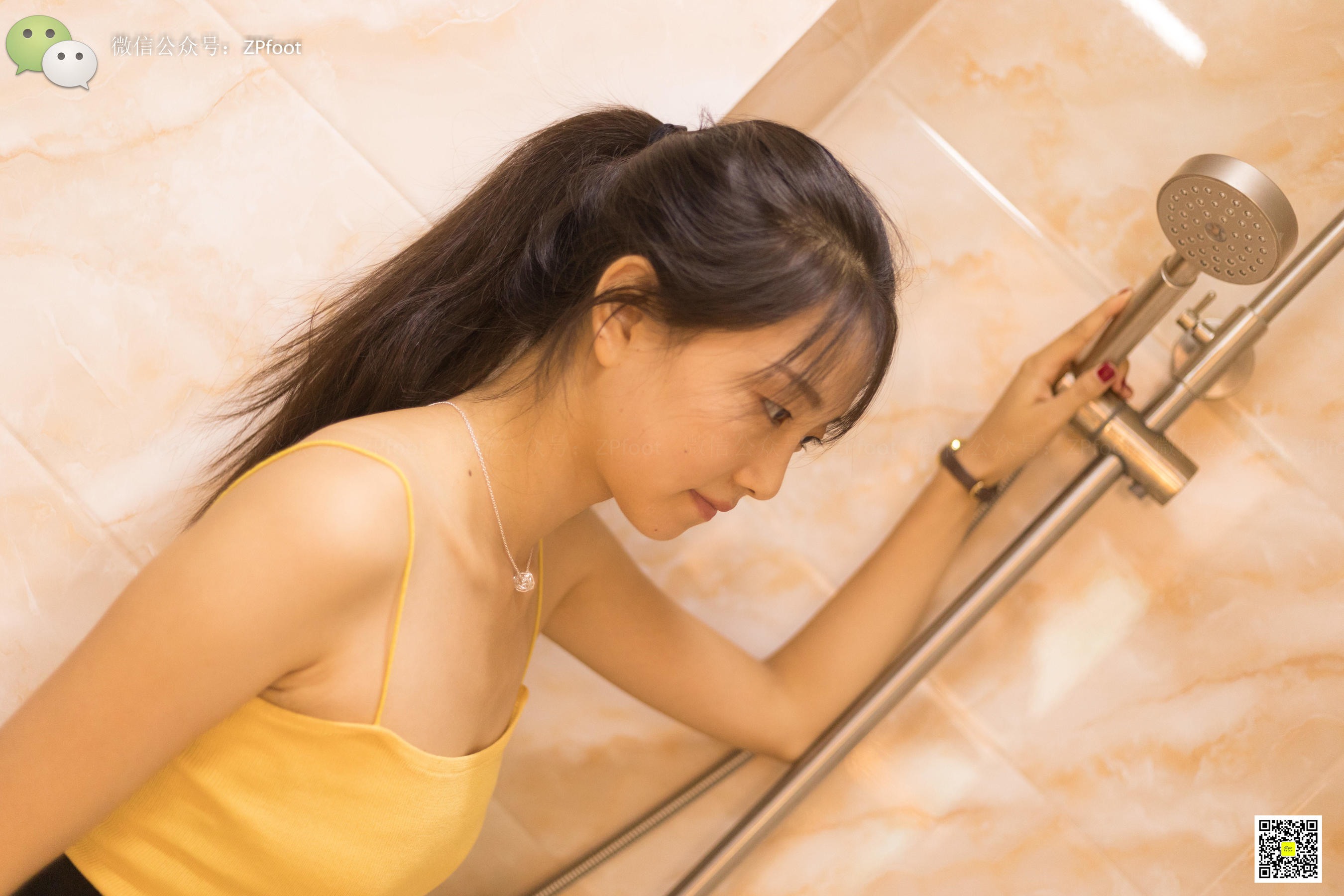 [山茶摄影LSS] NO.033  浴室.丝