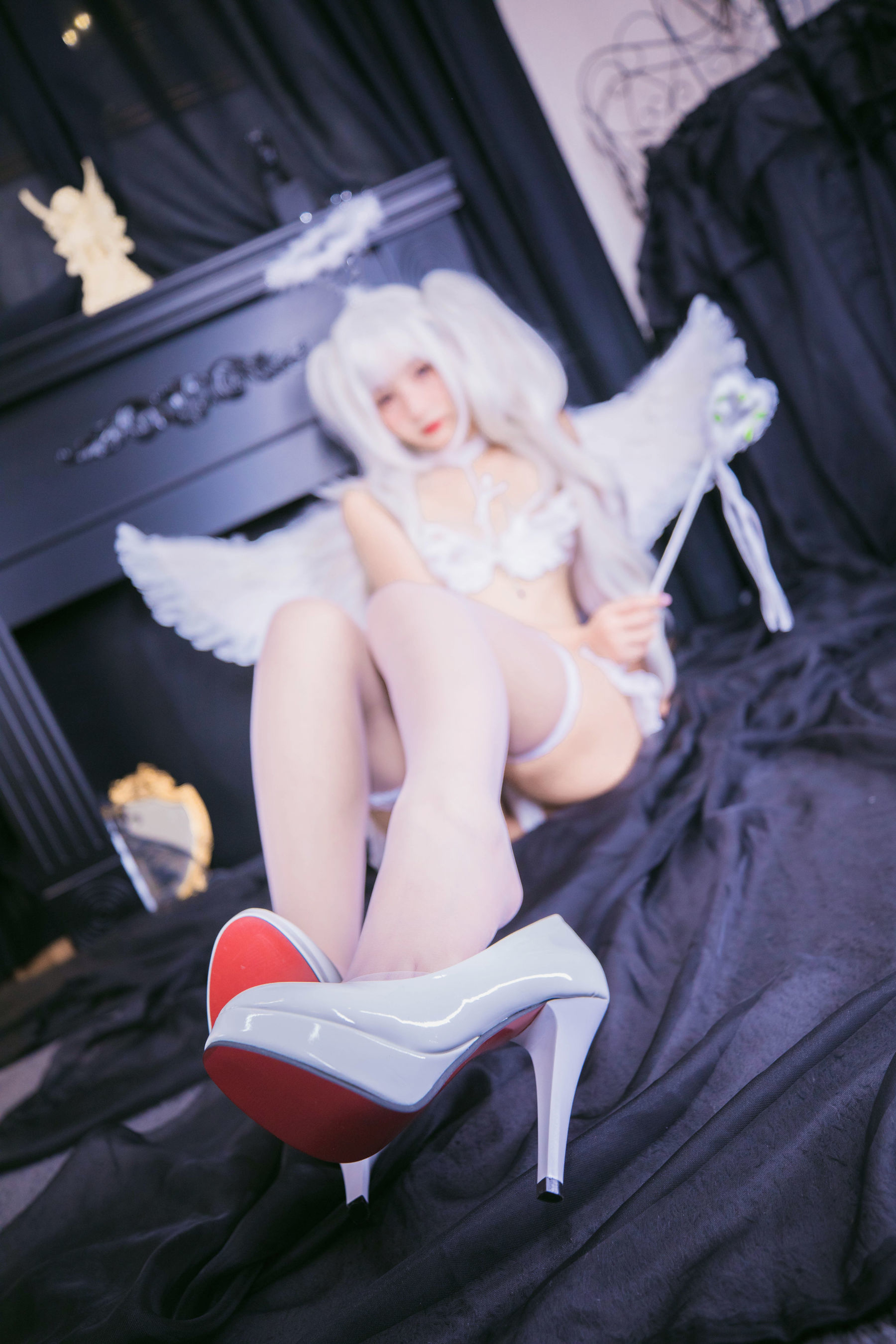 [网红COSER] 萝莉神楽坂真冬之天国に落ちる - 坠入天堂