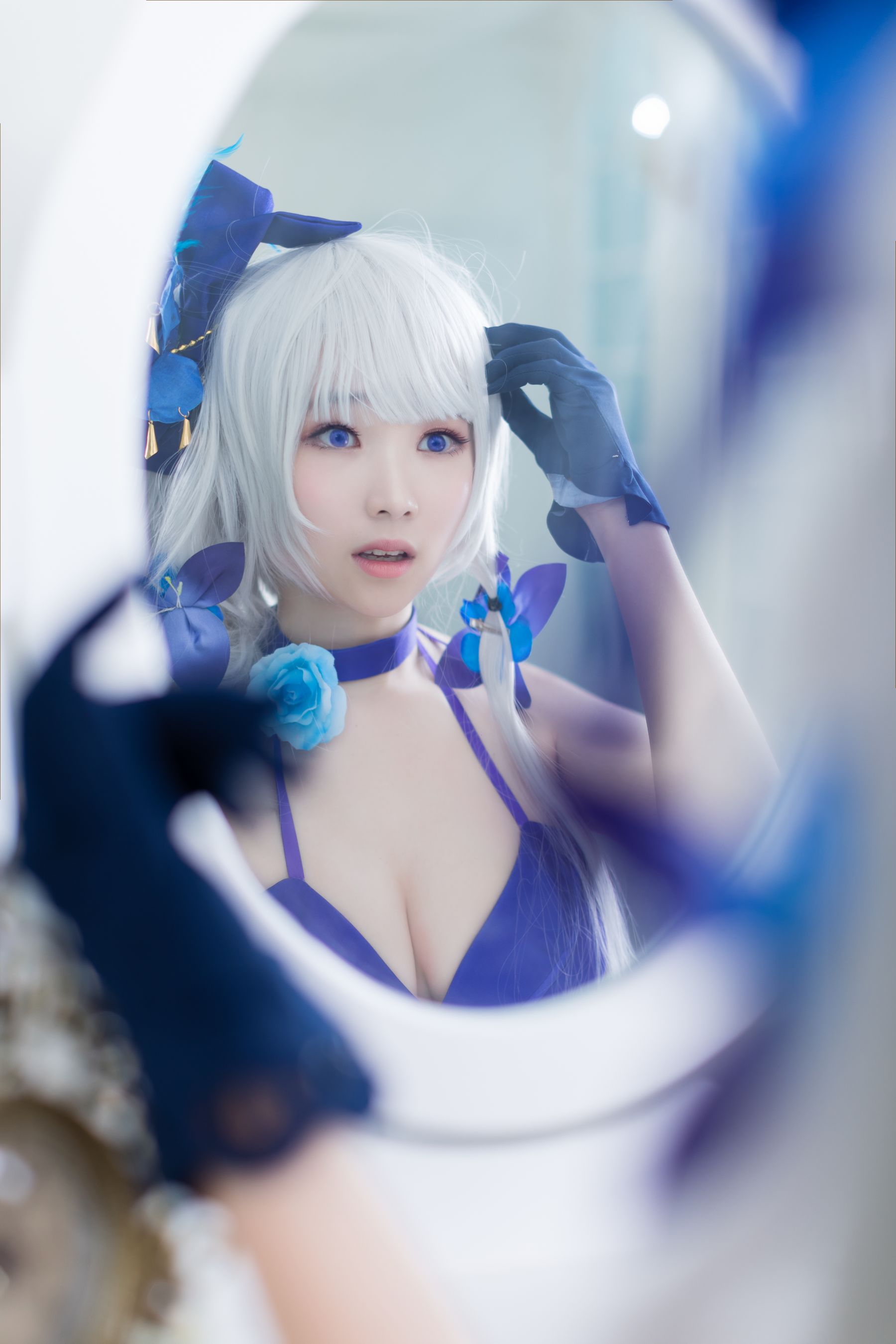 [ARTGRAVIA] 韩国妹子 BamBi写真 - Azur Lane - Illustrious (Never-Ending Tea Party ver.)