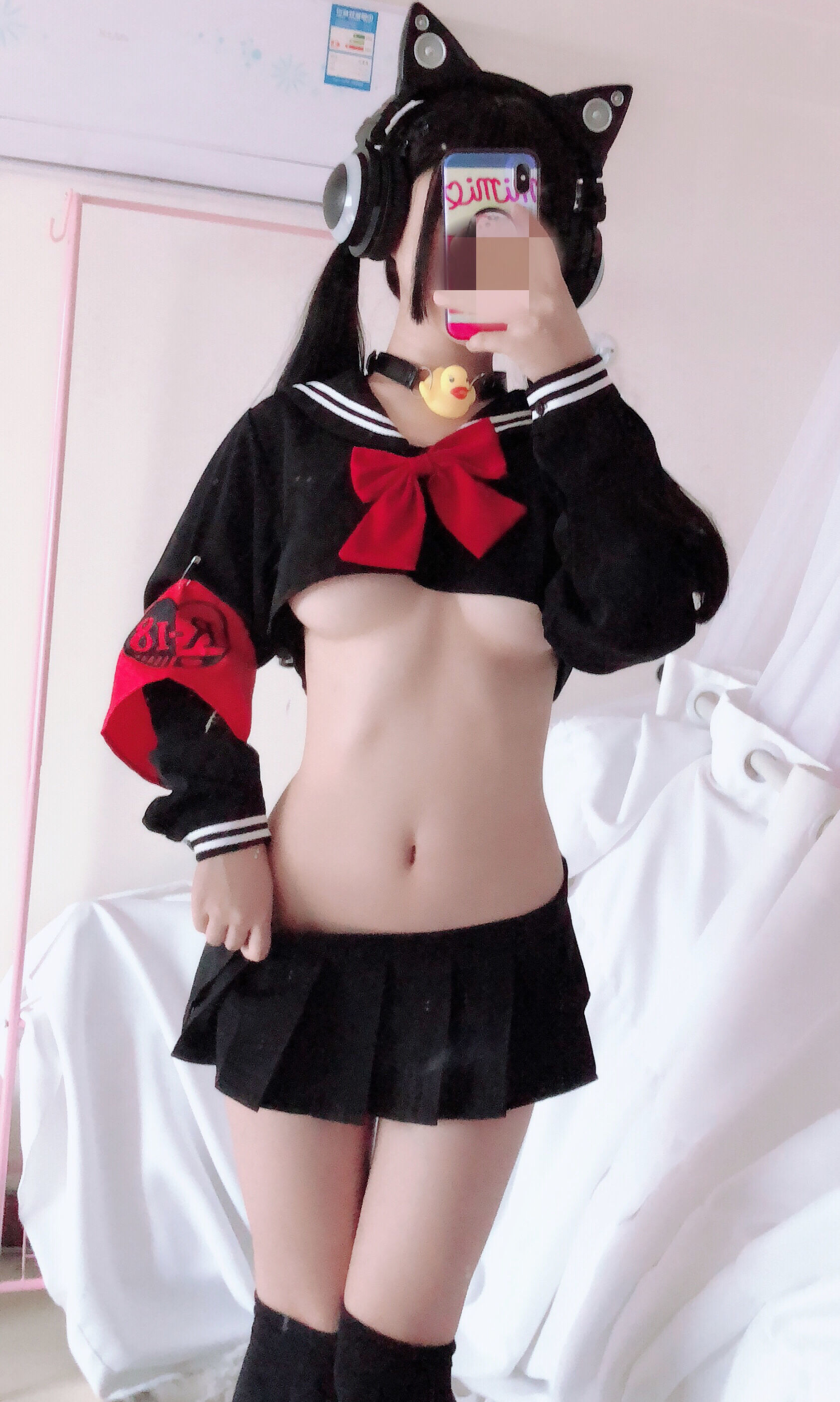 [网红COSER] 桜井宁宁 - 半乳制服