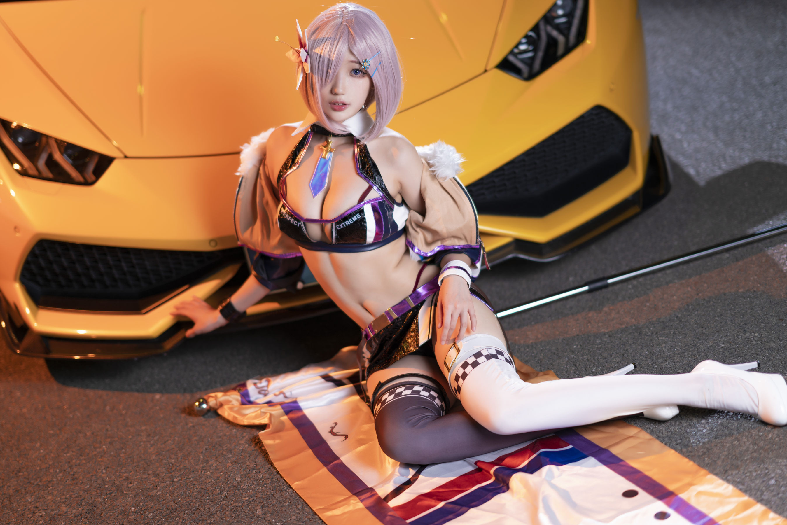 [Cosplay写真] 周叽是可爱兔兔 - 玛修赛车