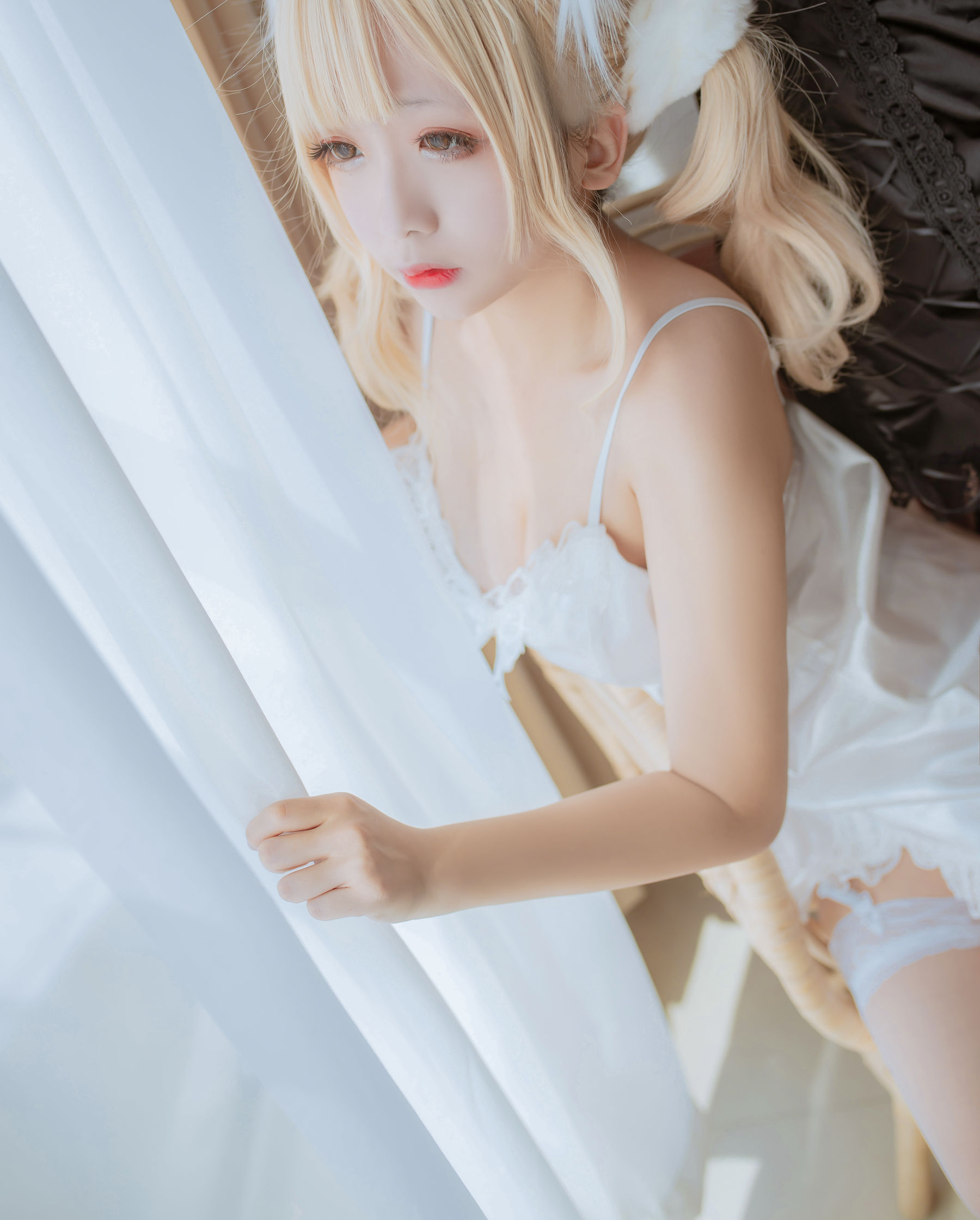 Cosplay日奈娇 私房双人猫耳