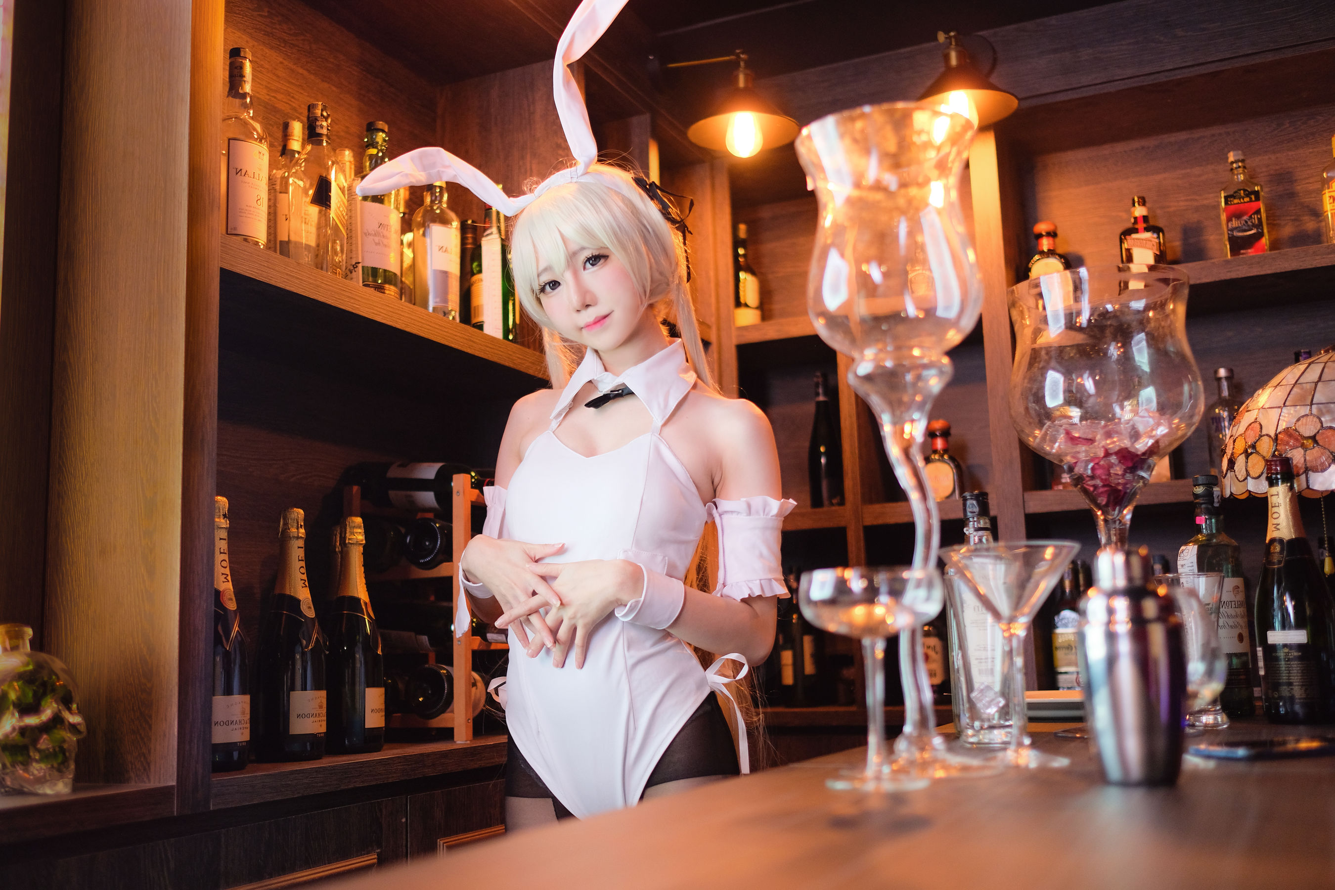[网红COSER写真] Sally Dorasnow - Sora Kasugano Bunny Suit