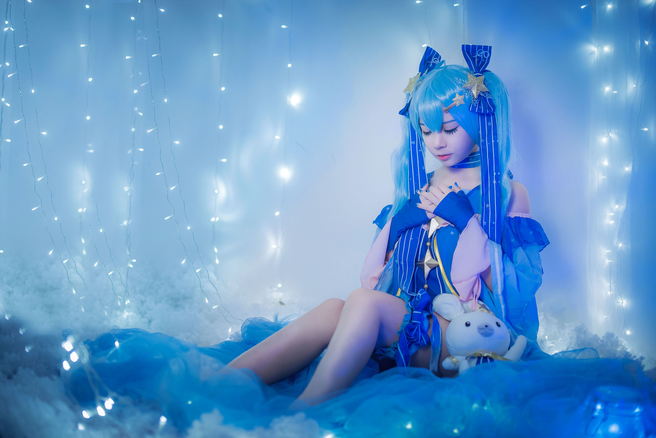 [Cosplay写真] 人气Coser二佐Nisa - 初音