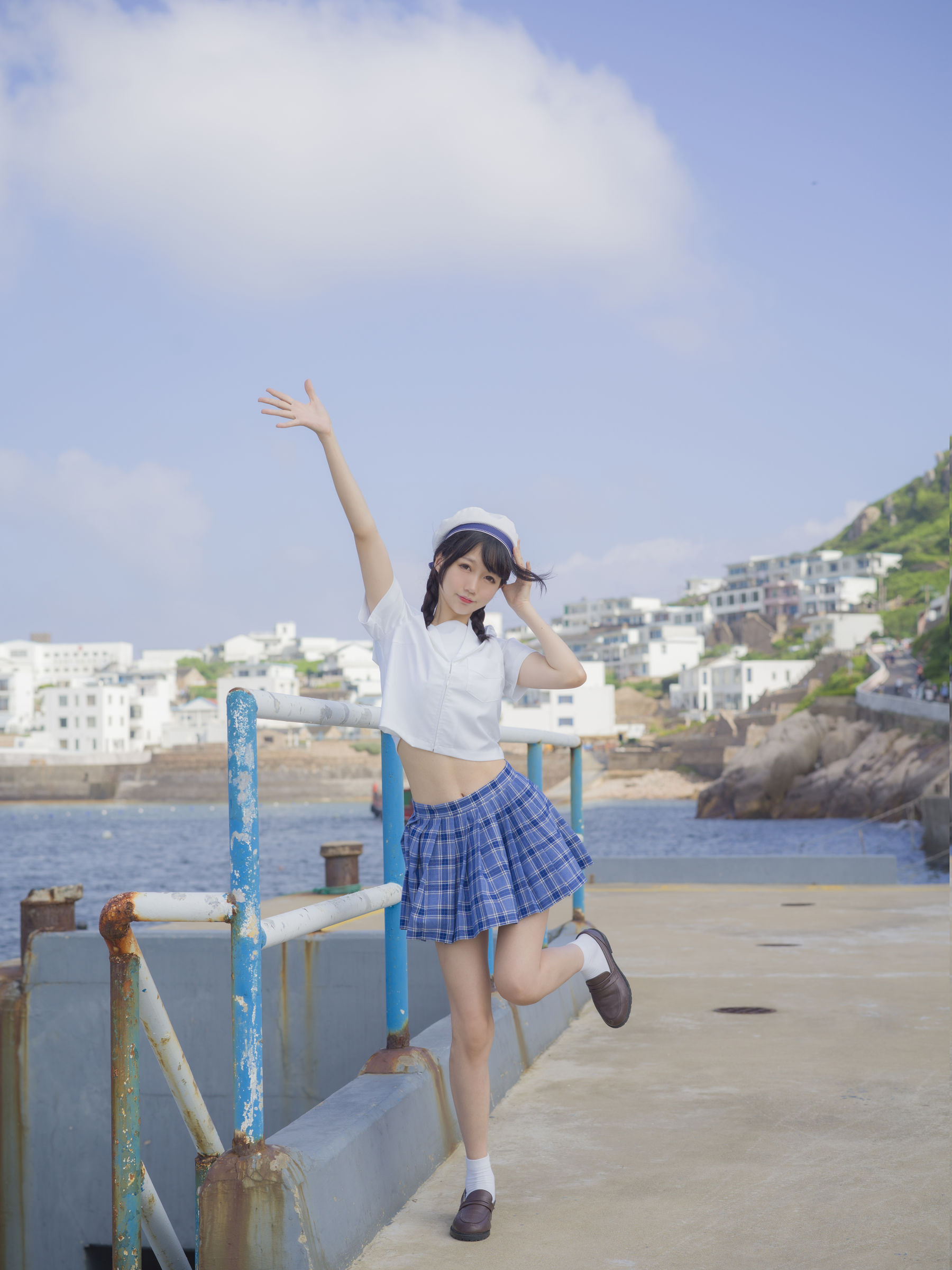[Cosplay写真] NAGISA魔物喵 - 海风与少女