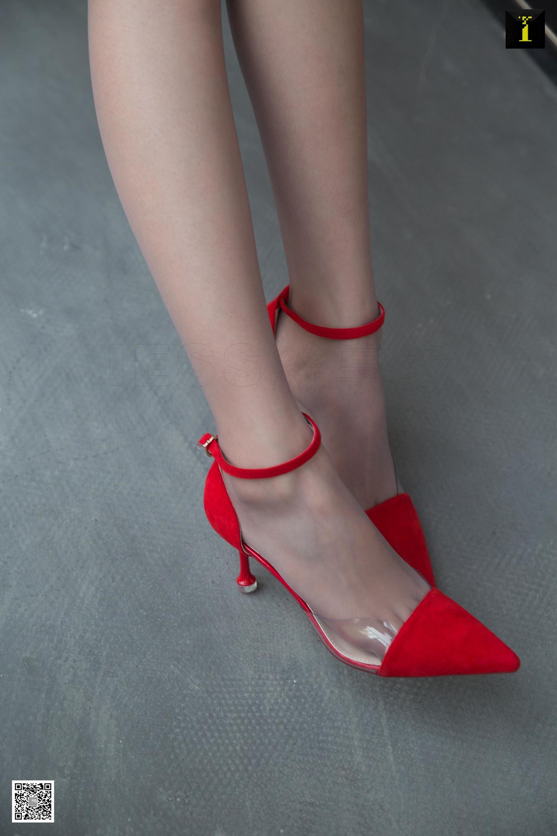 [异思趣向IESS] 模特 紫薇 《红色高跟鞋》