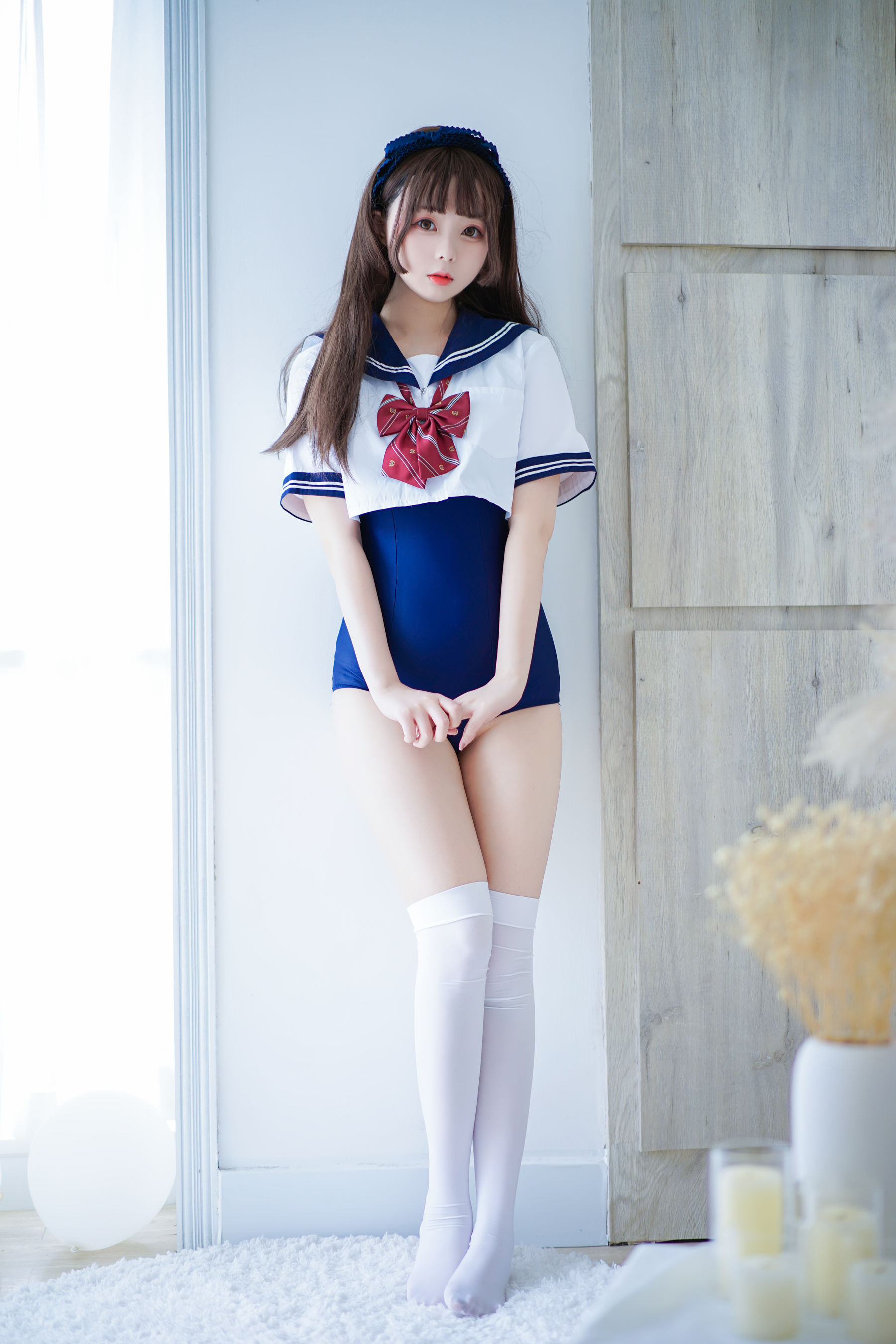 [COS福利] Cosplay日奈娇 - 制服死库水