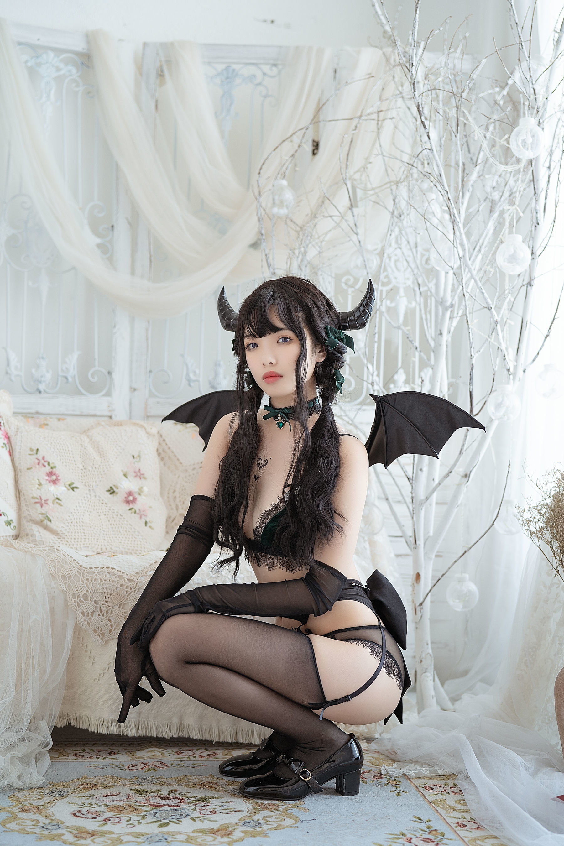 [萝莉COS] 雯妹 - 魅魔 Proud devil