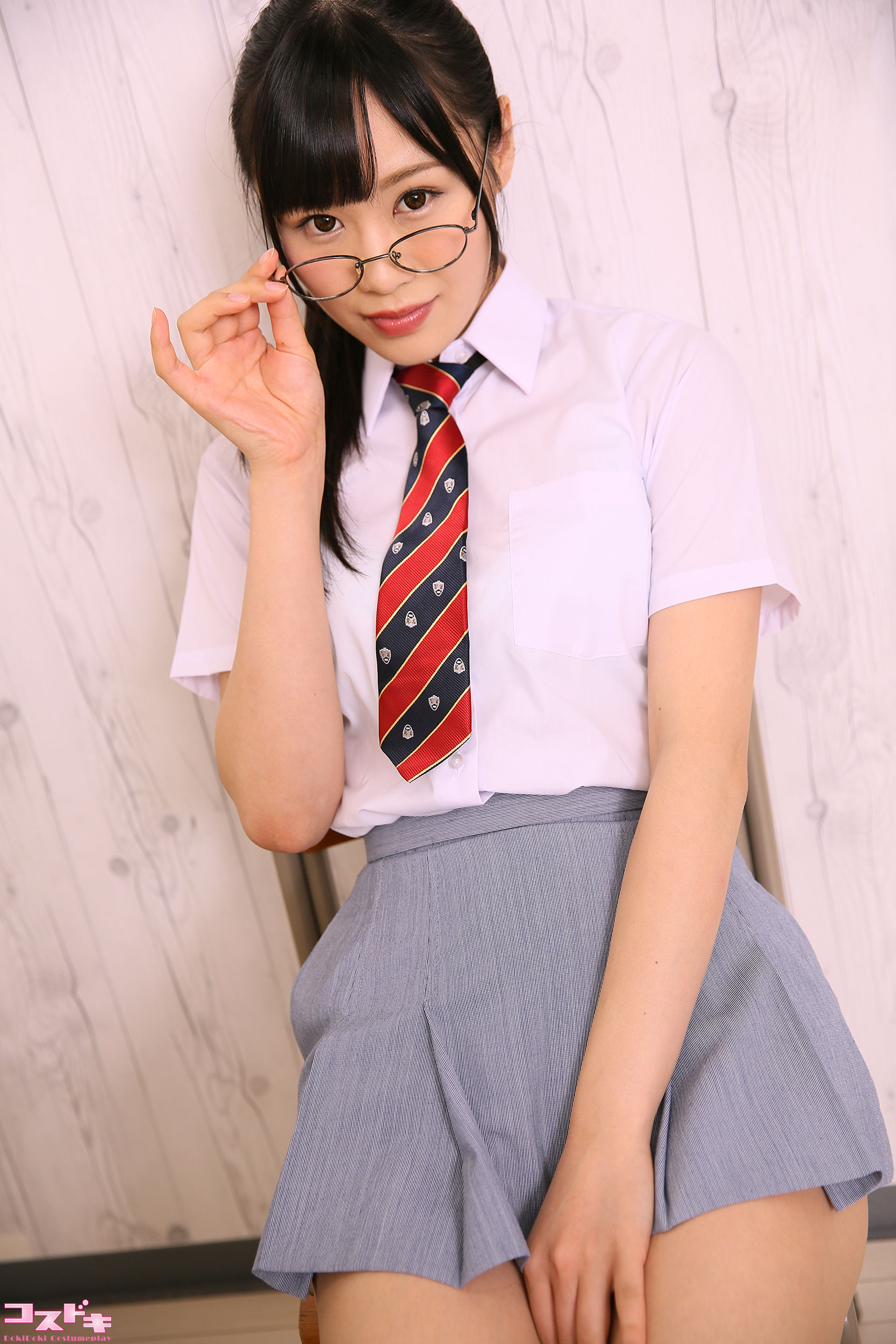 [Cosdoki] Miori Ayaba 彩葉みおり ayahamiori_pic_seifuku1