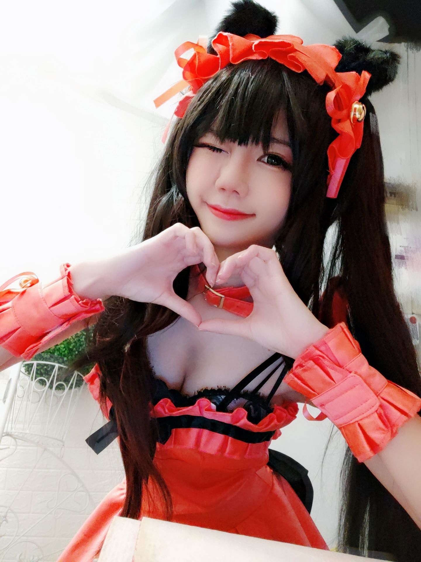 [网红COSER写真] Sally Dorasnow - Bonus Kurumi Valentine Set