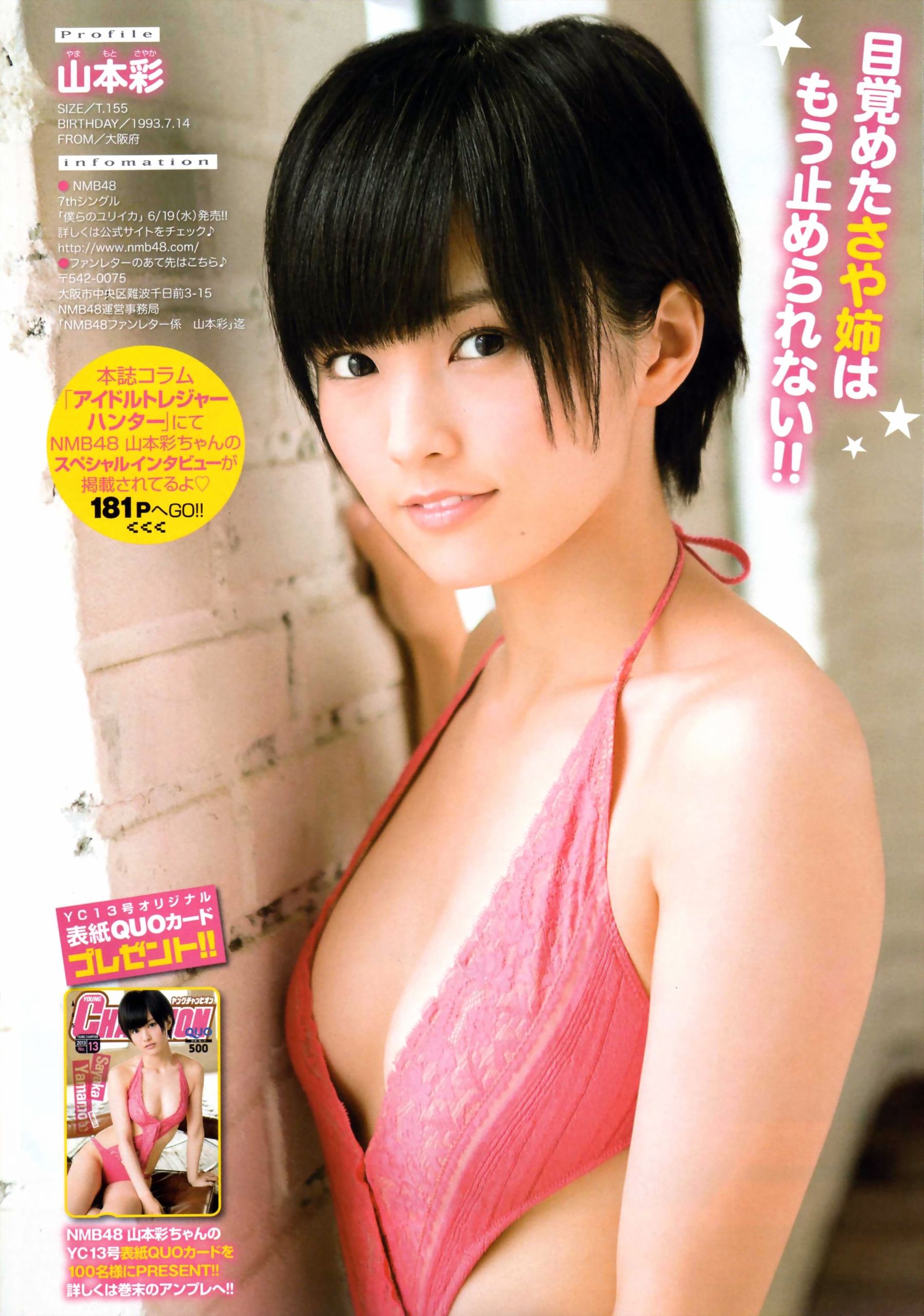 [Young Champion] 2013年No.13 山本彩