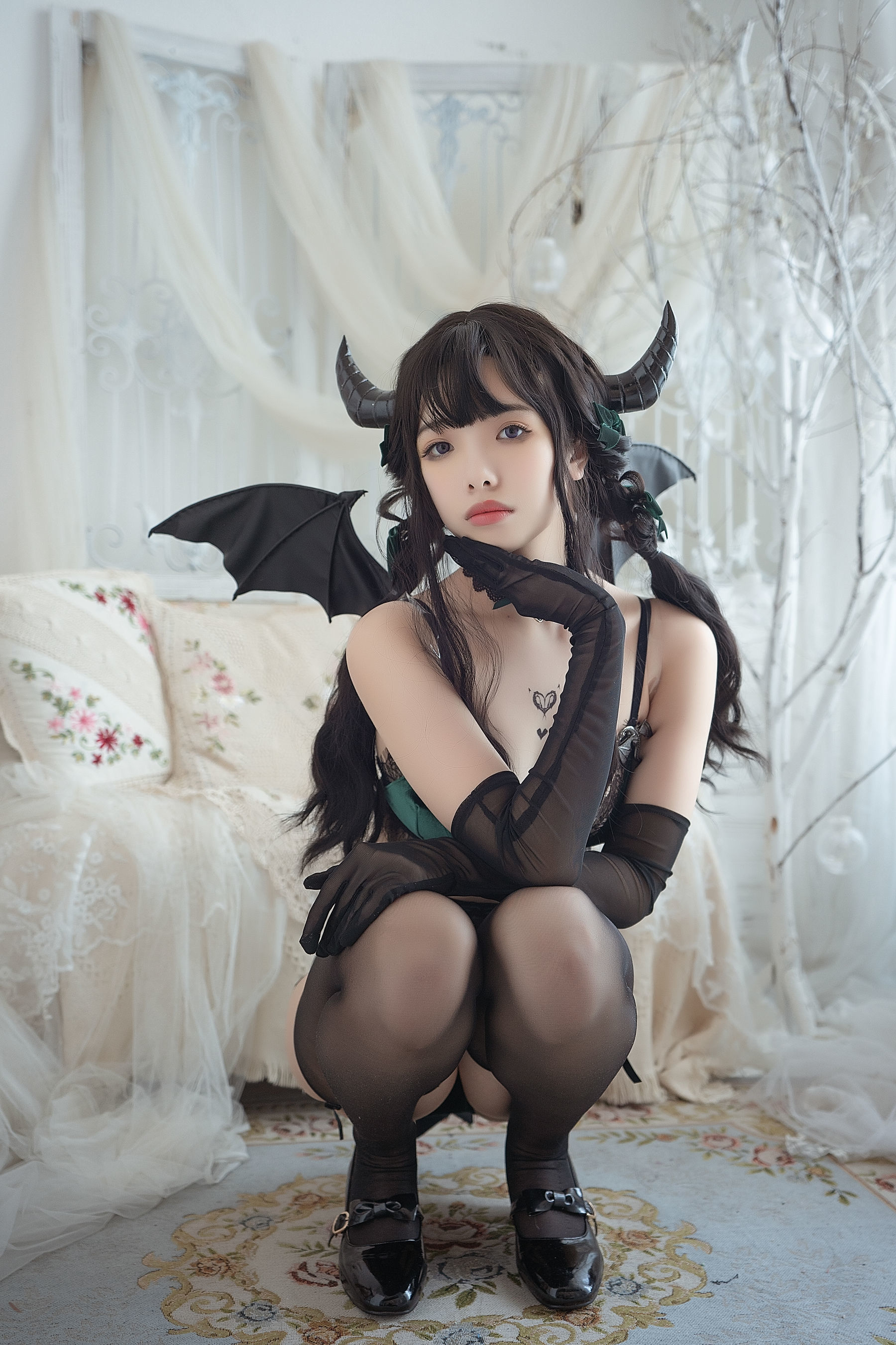 [萝莉COS] 雯妹 - 魅魔 Proud devil