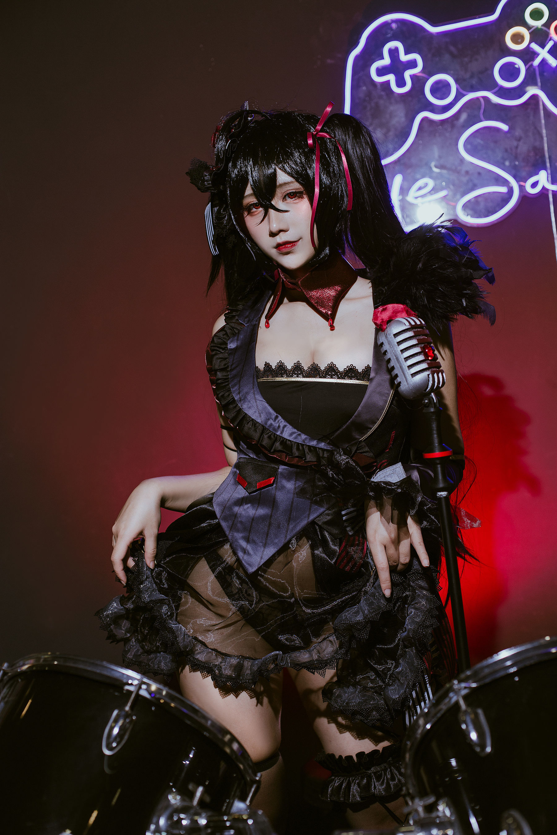 [网红COSER] 动漫博主九曲Jean - 大凤打歌服