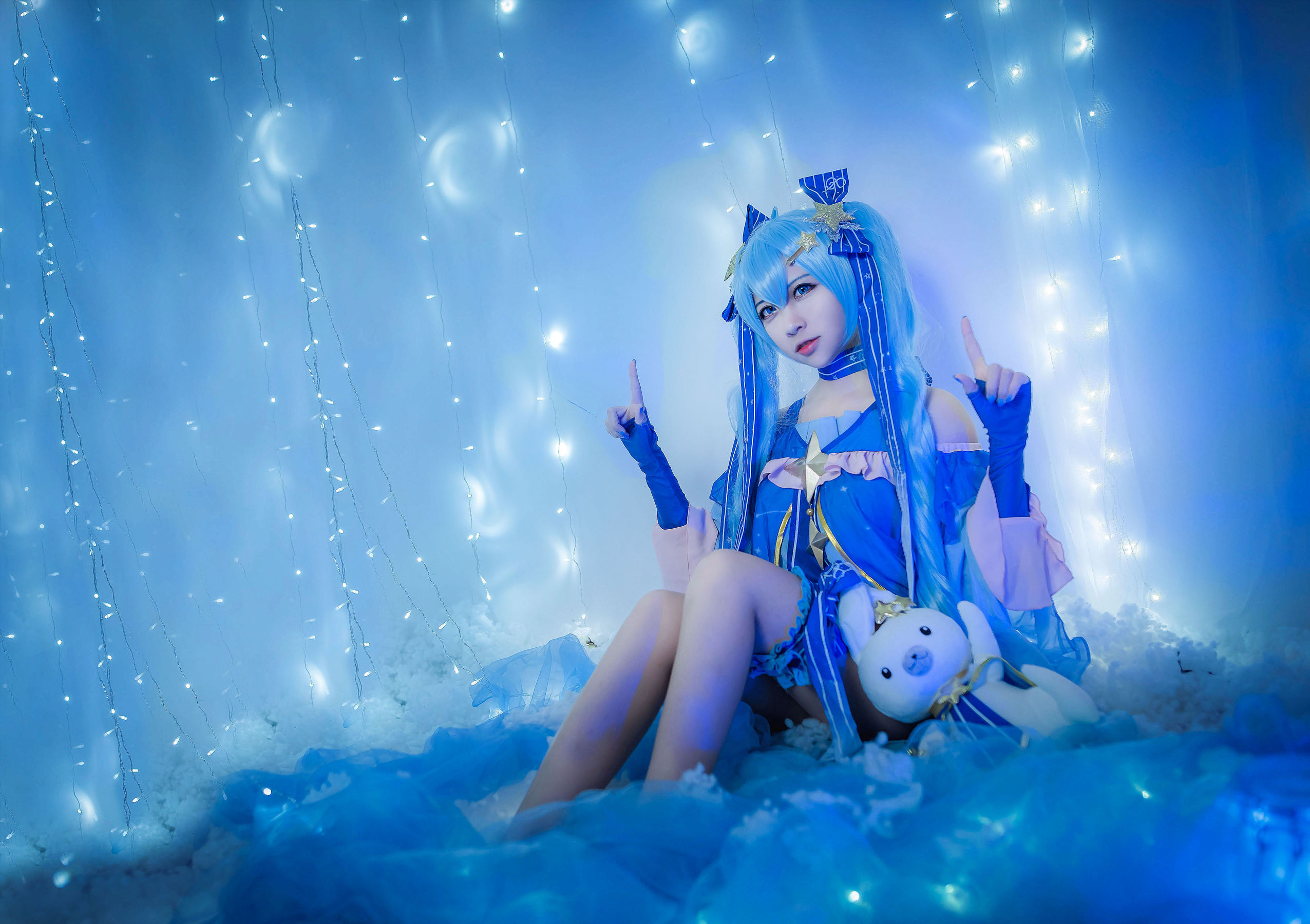 [Cosplay写真] 人气Coser二佐Nisa - 初音