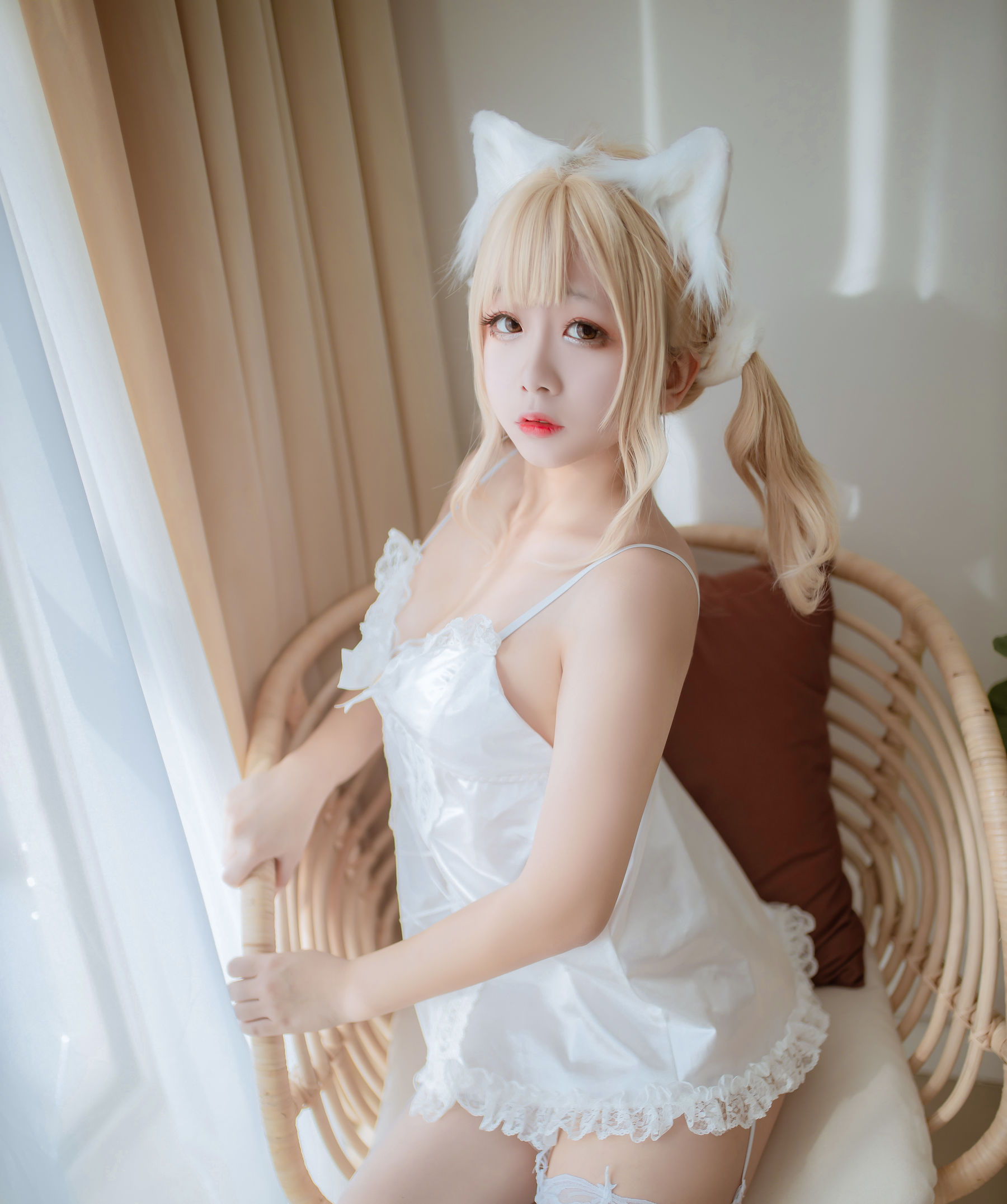 Cosplay日奈娇 私房双人猫耳