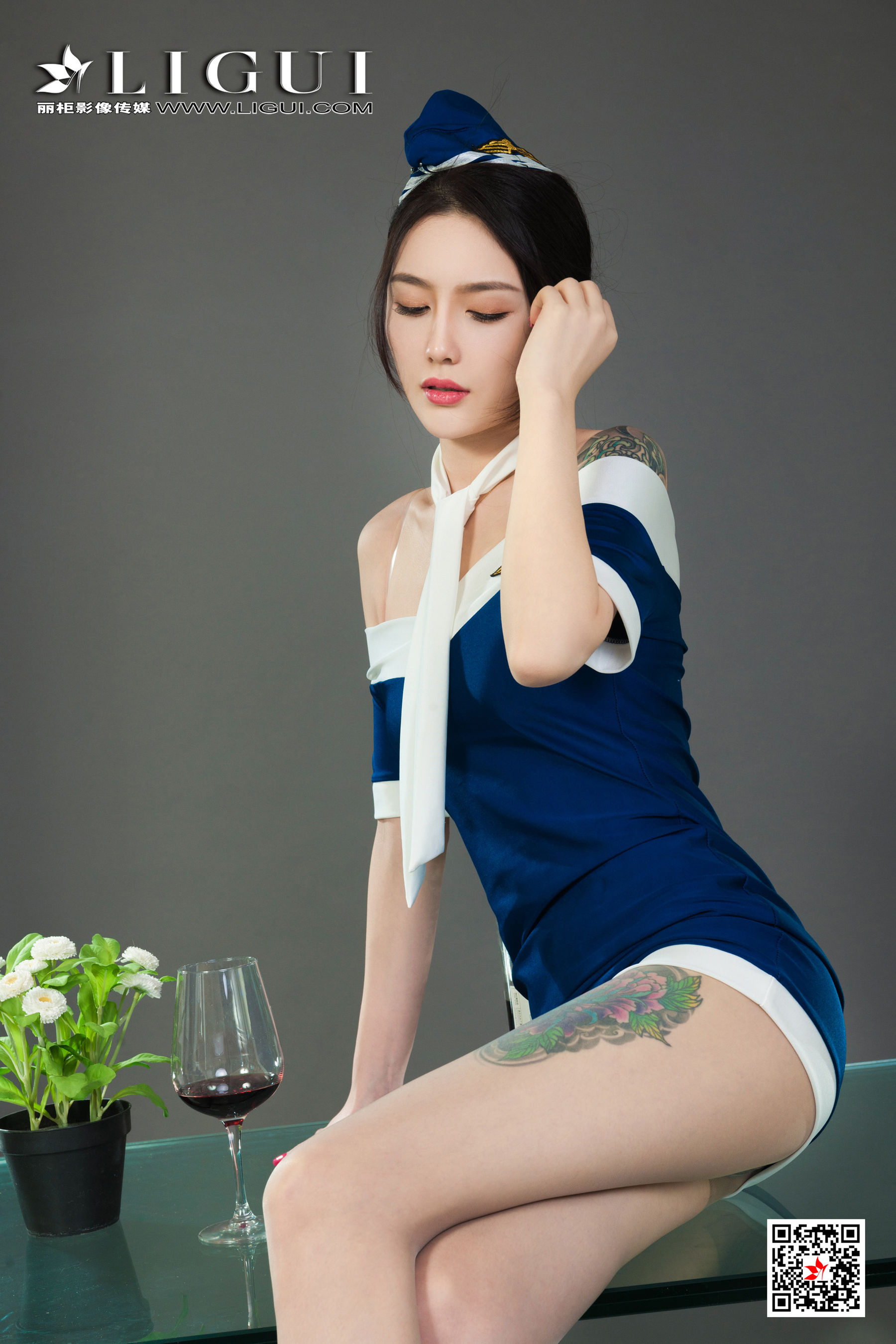 [丽柜Ligui] Model 甜甜 《醉酒香莲》