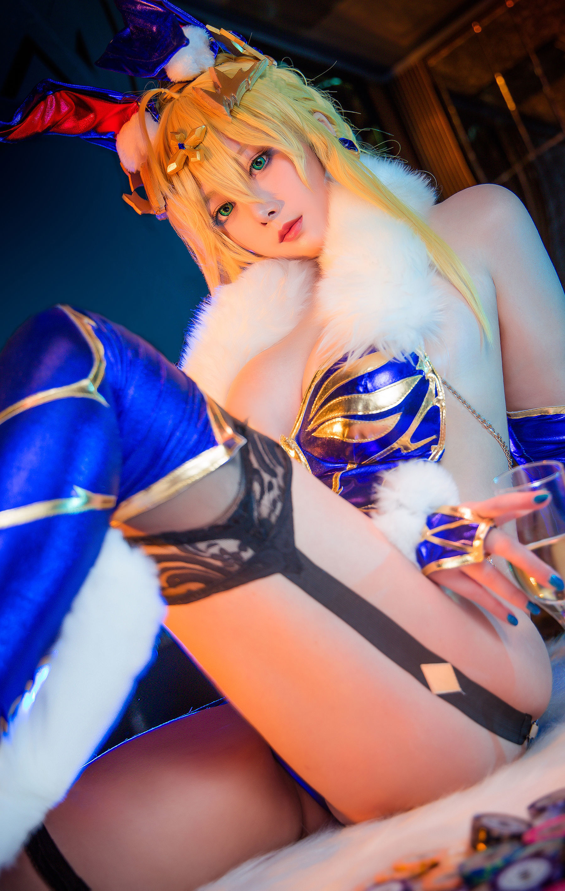 [网红COSER] 高颜值coser念念_D - 白枪呆兔女郎