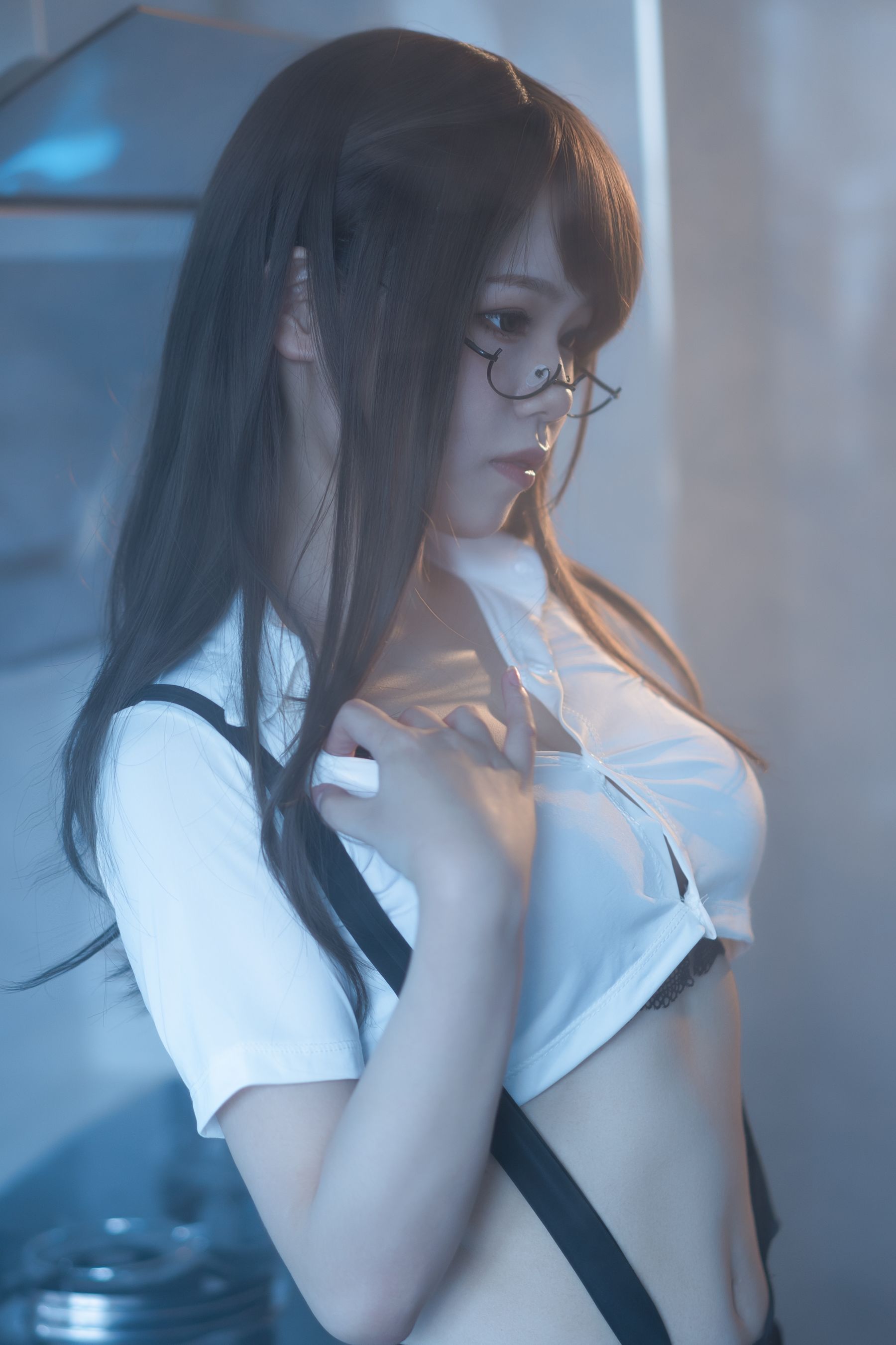 [Cosplay] 七月喵子 - 眼镜娘1号