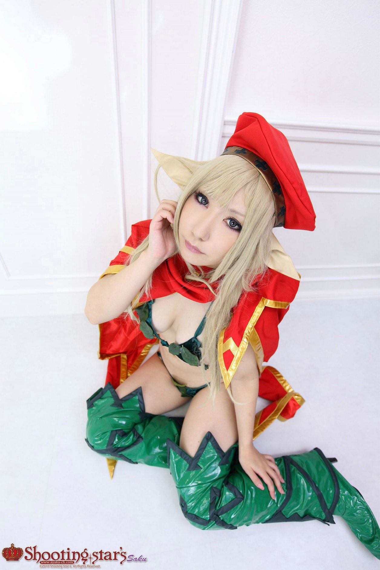 绫香サク (Saku サク Saku Ayaka) 《クイーンズブレイドQueen s Blade》アイリ & Alleyne